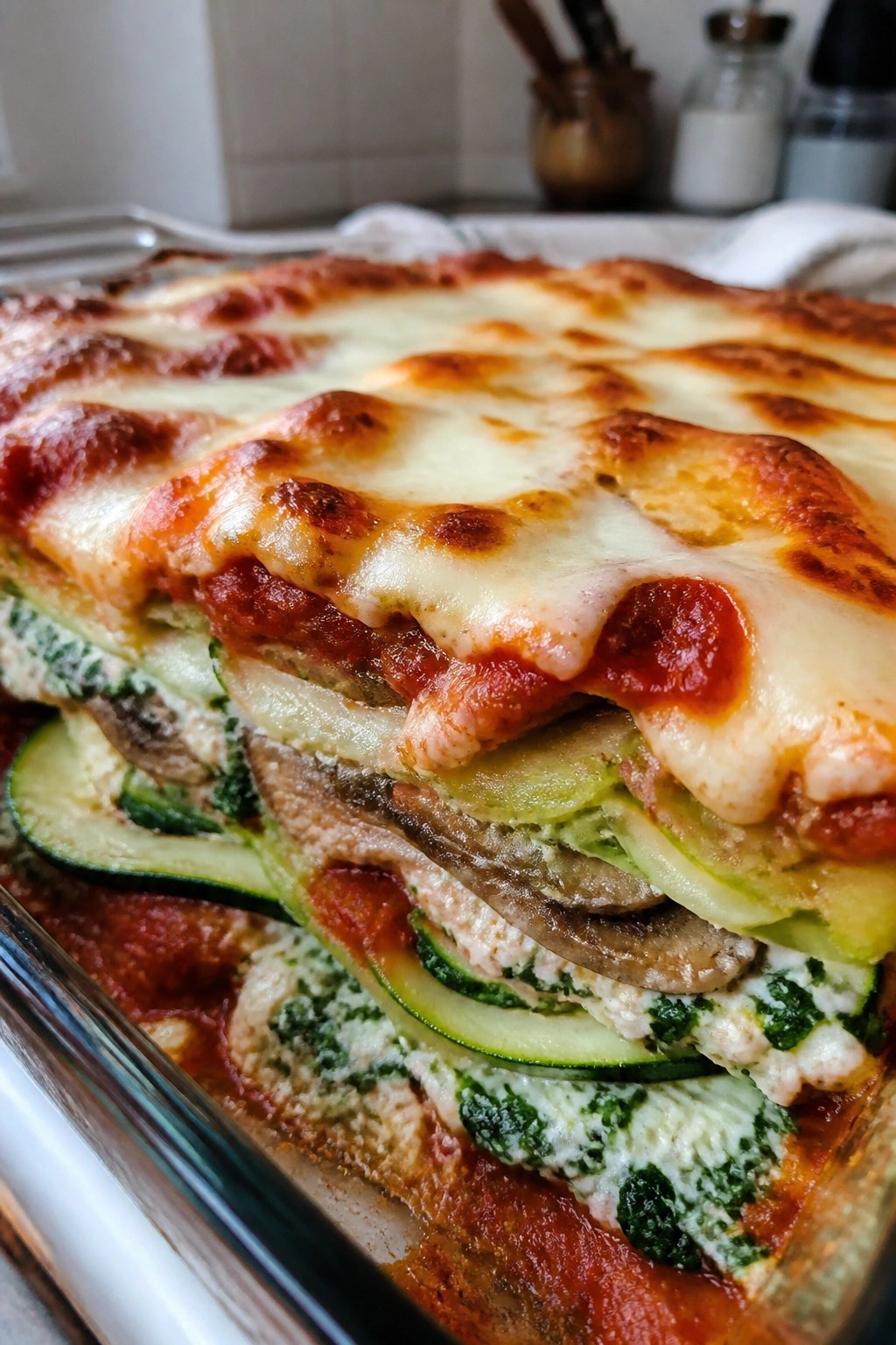 Zucchini Noodle Vegetable Lasagna