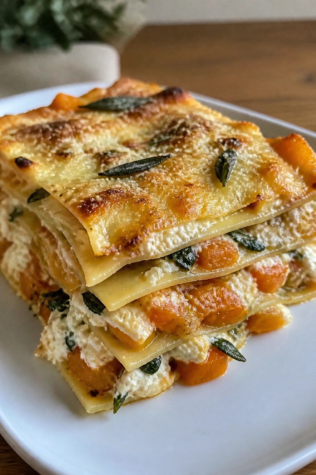 Butternut Squash and Sage Lasagna