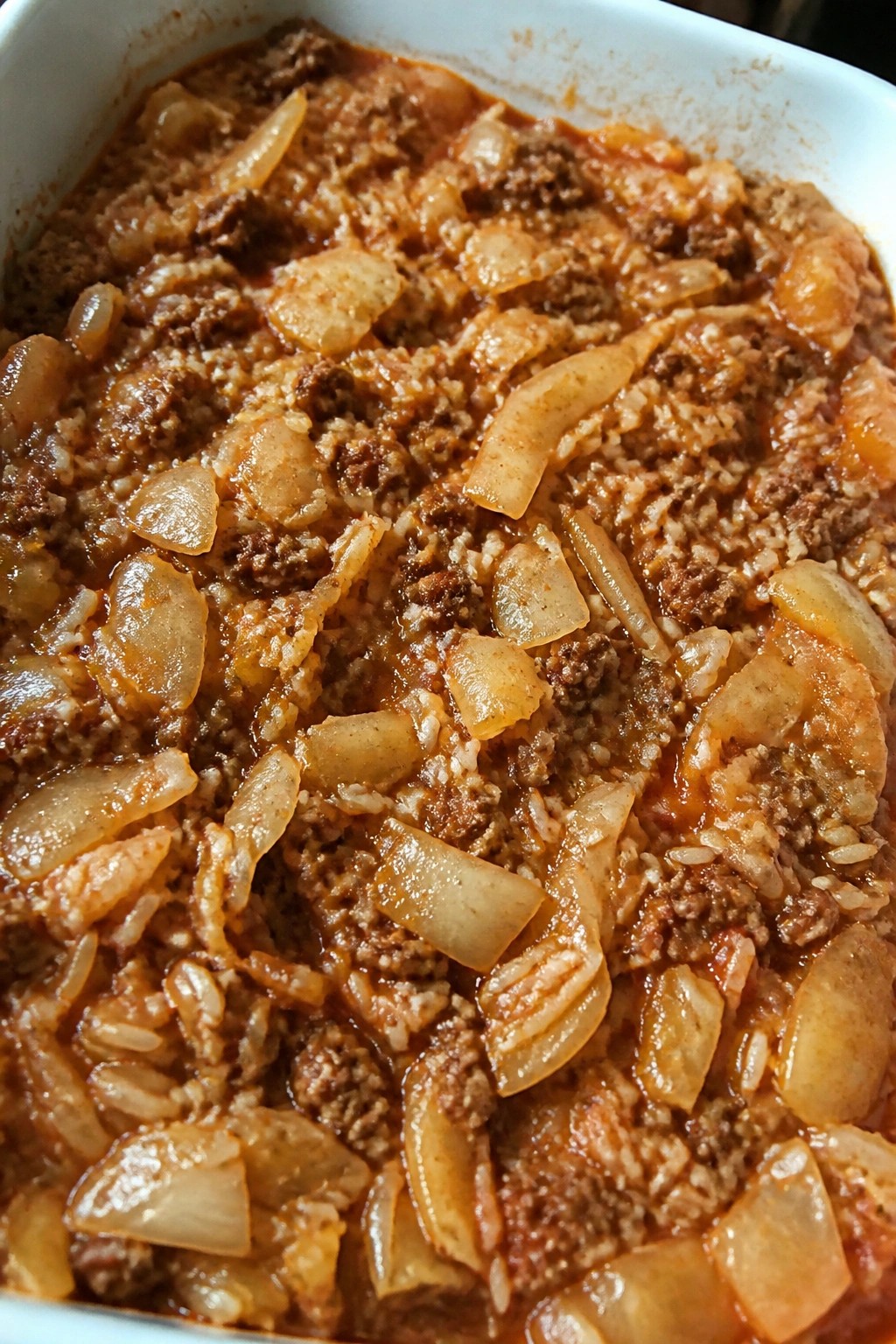 Beef and Cabbage Roll Casserole