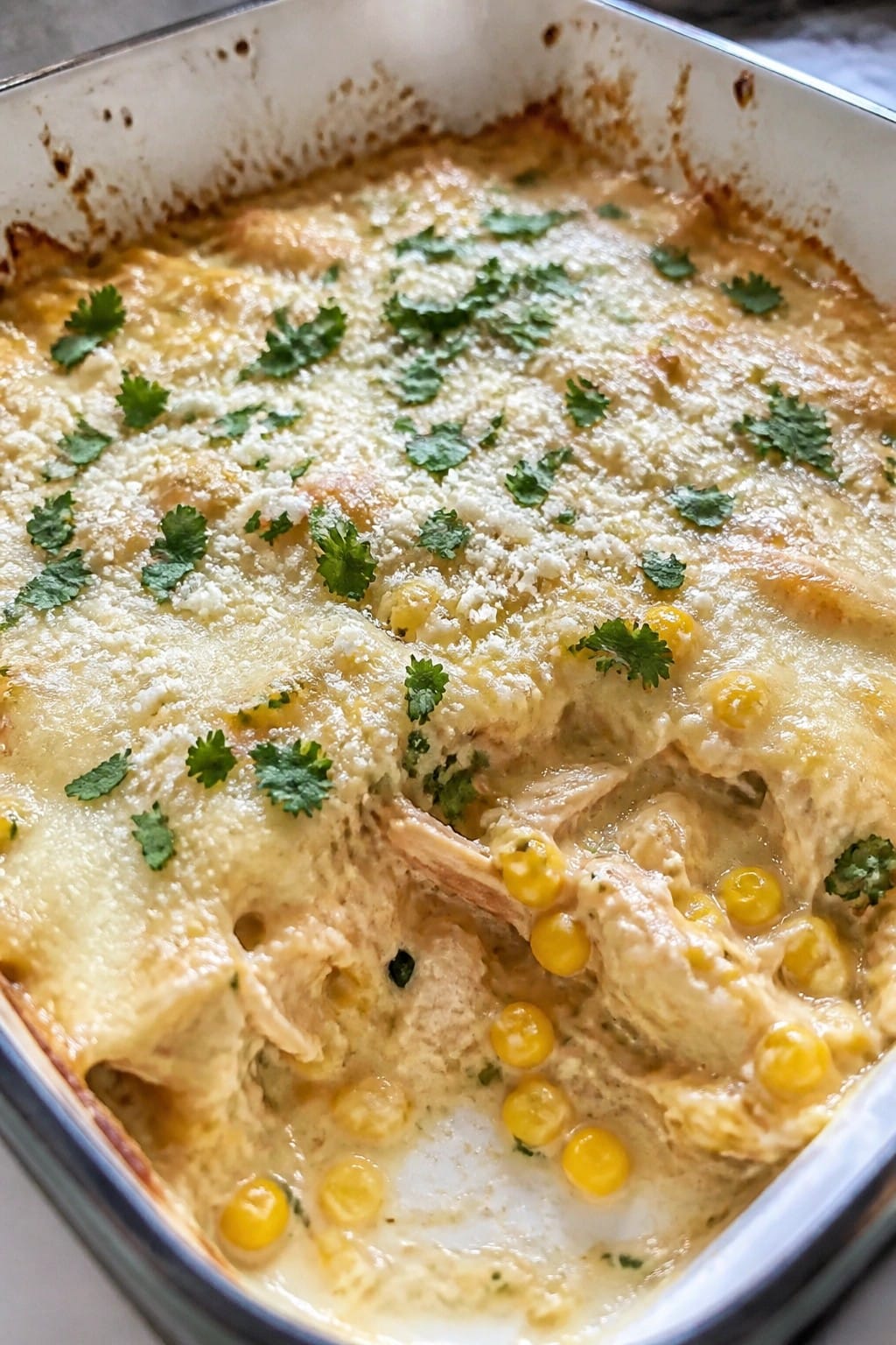 Mexican Street Corn Chicken Casserole