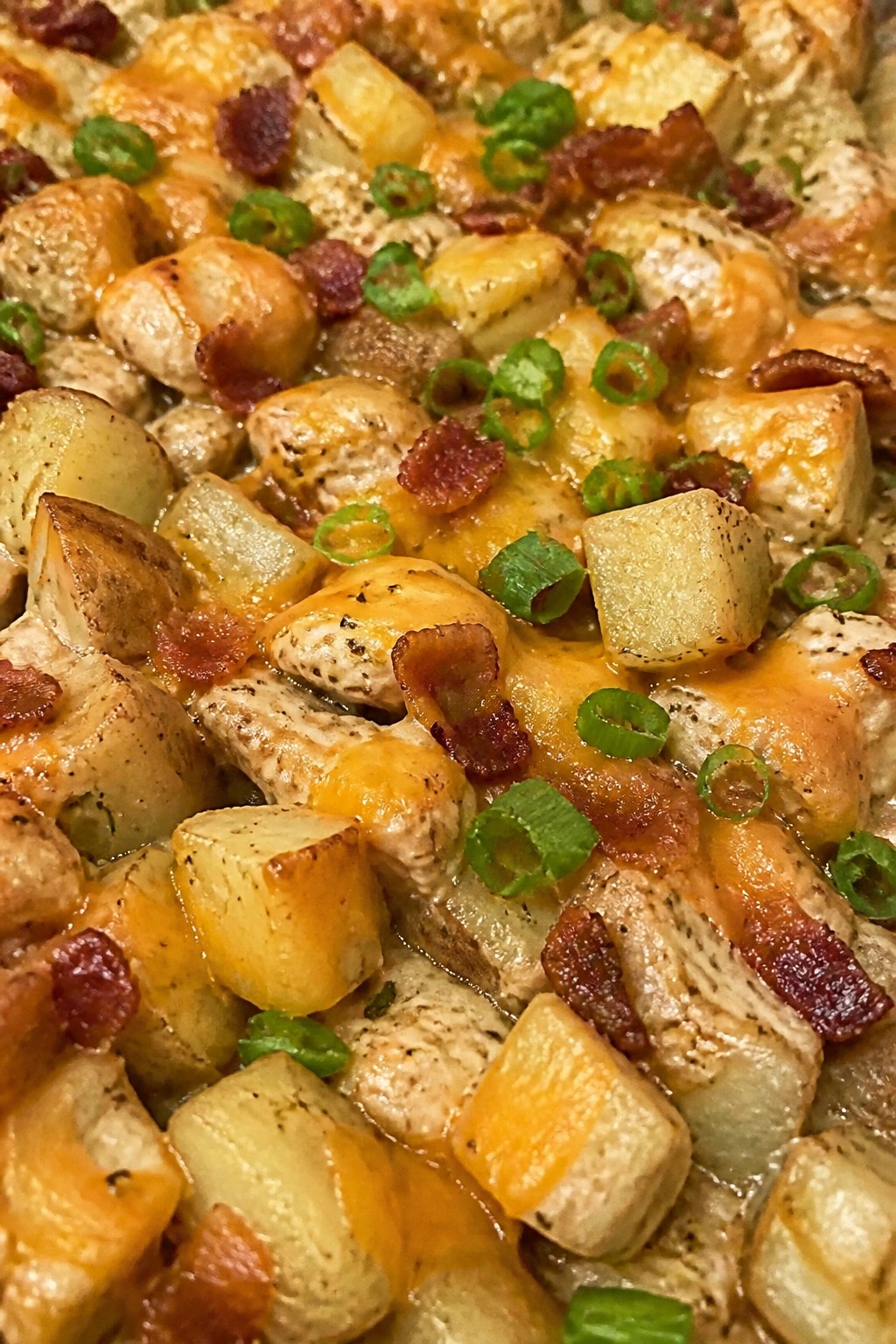 Ranch Chicken Potato and Bacon Casserole