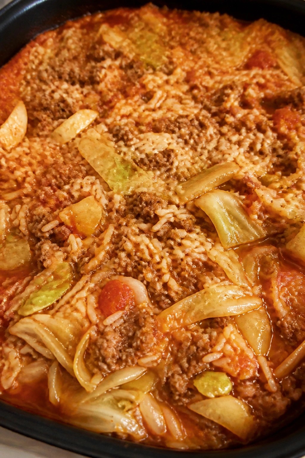 Beef Cabbage Roll Casserole