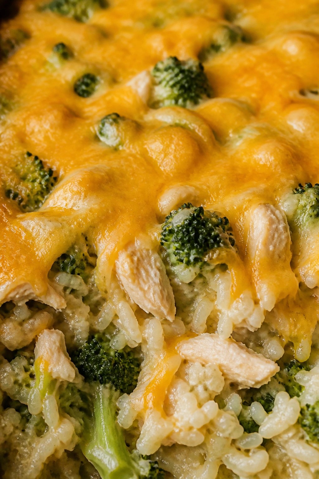 Broccoli Cheddar Rice Casserole with Leftover Chicken