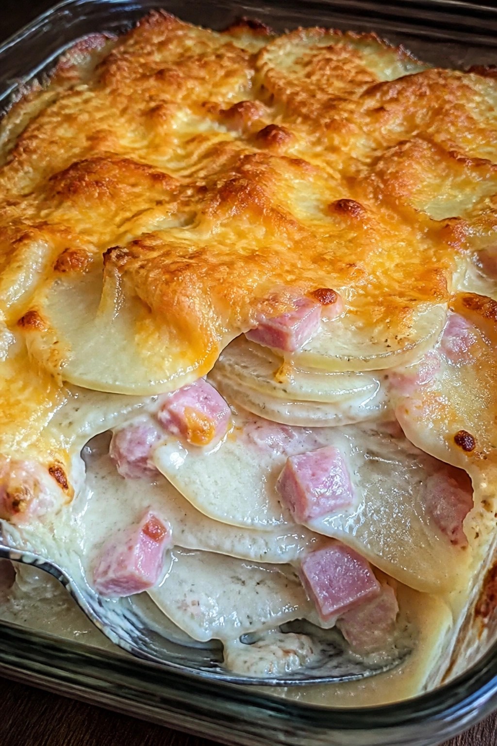 Ham and Scalloped Potato Casserole