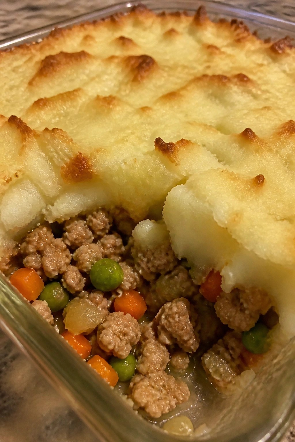 Turkey Shepherd’s Pie with Mashed Potato Crust