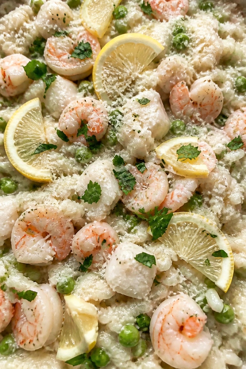 Seafood Rice Casserole with Lemon