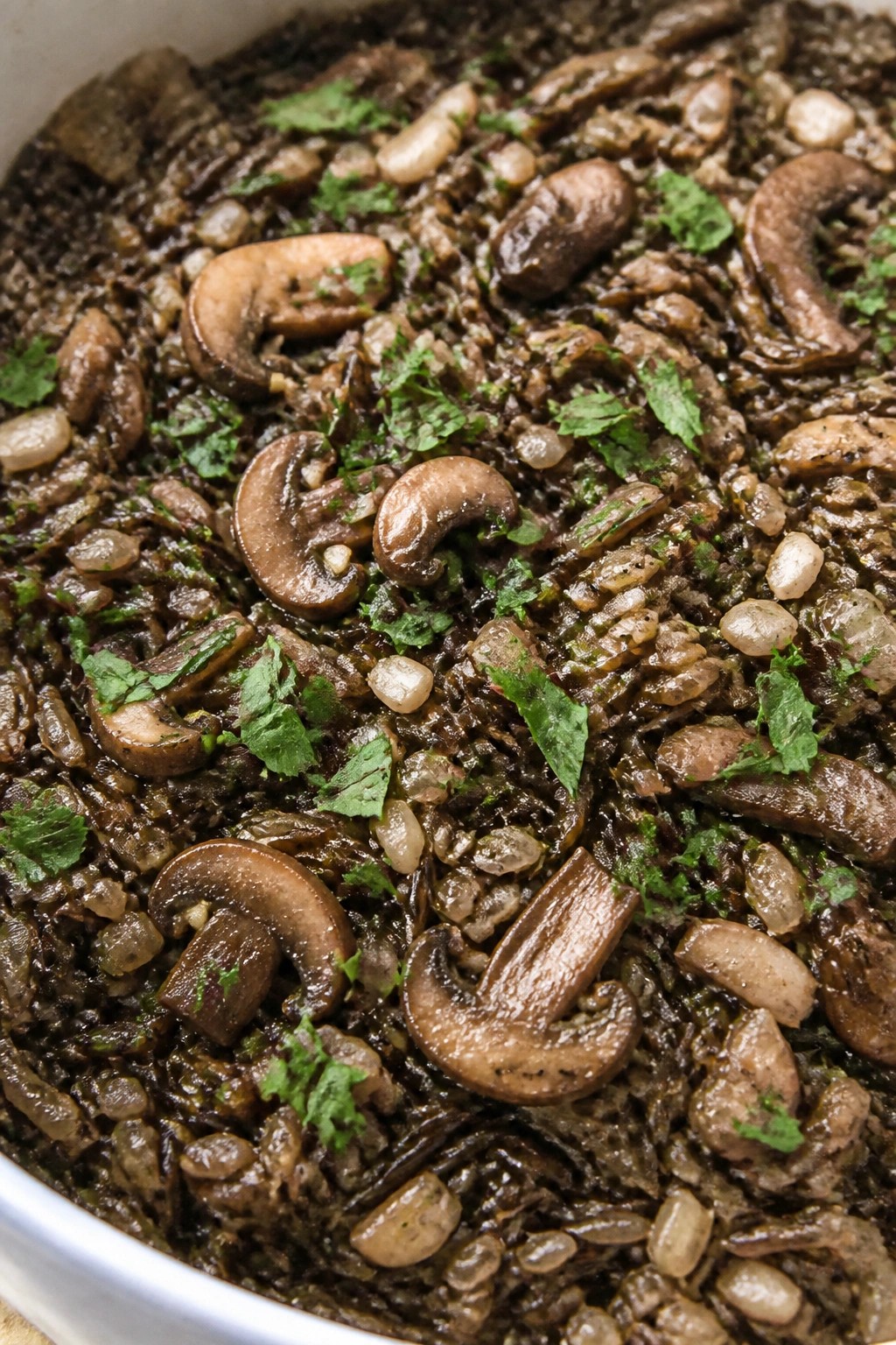Mushroom Wild Rice Casserole
