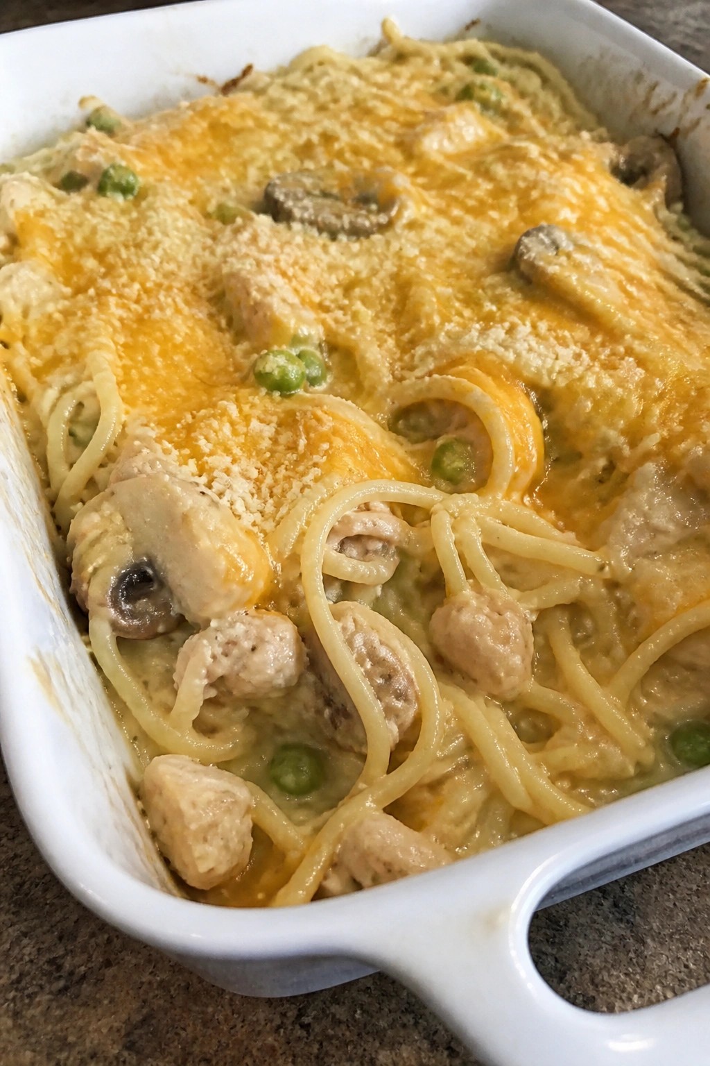 Turkey Tetrazzini Casserole