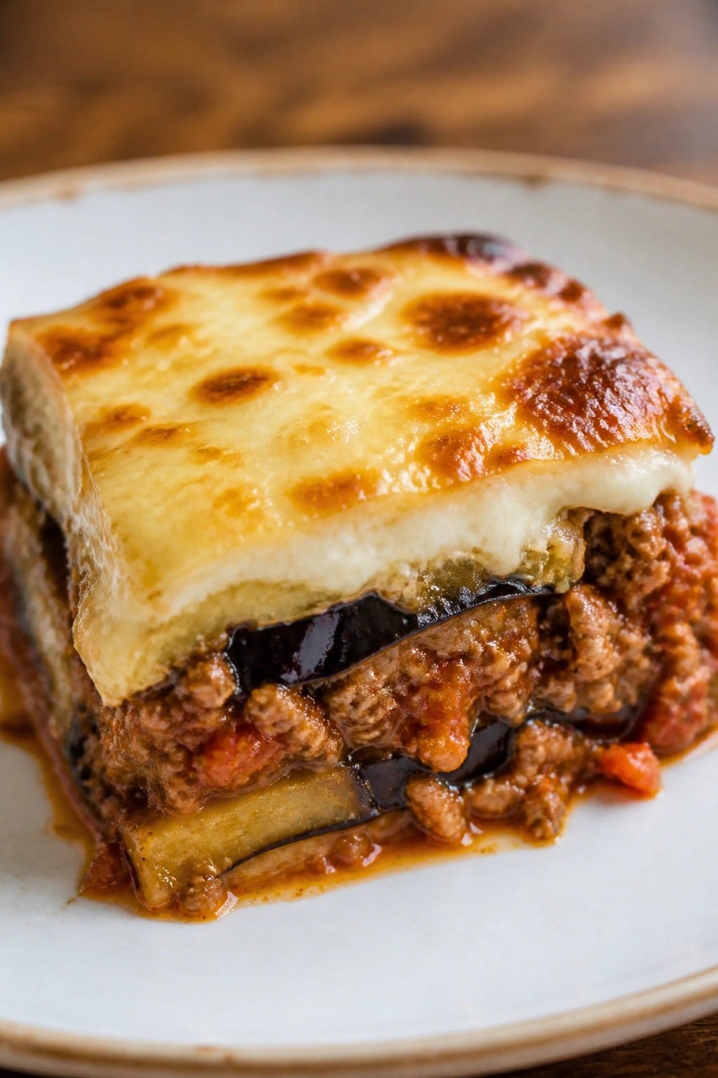 Eggplant Lamb Moussaka