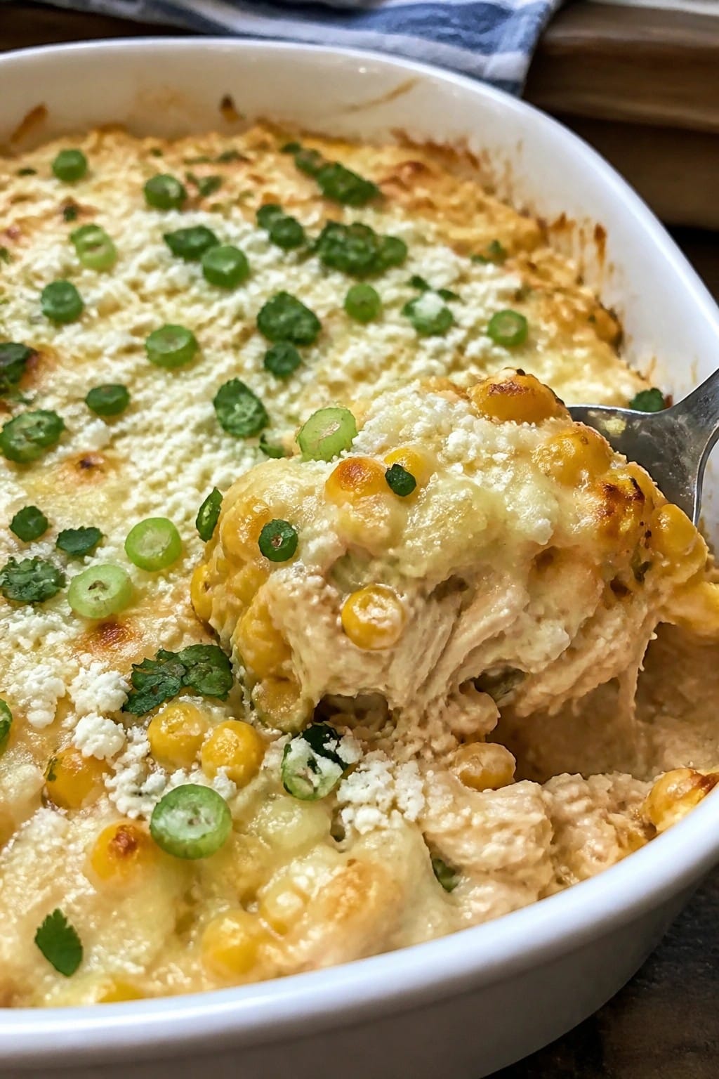 Mexican Street Corn Chicken Casserole