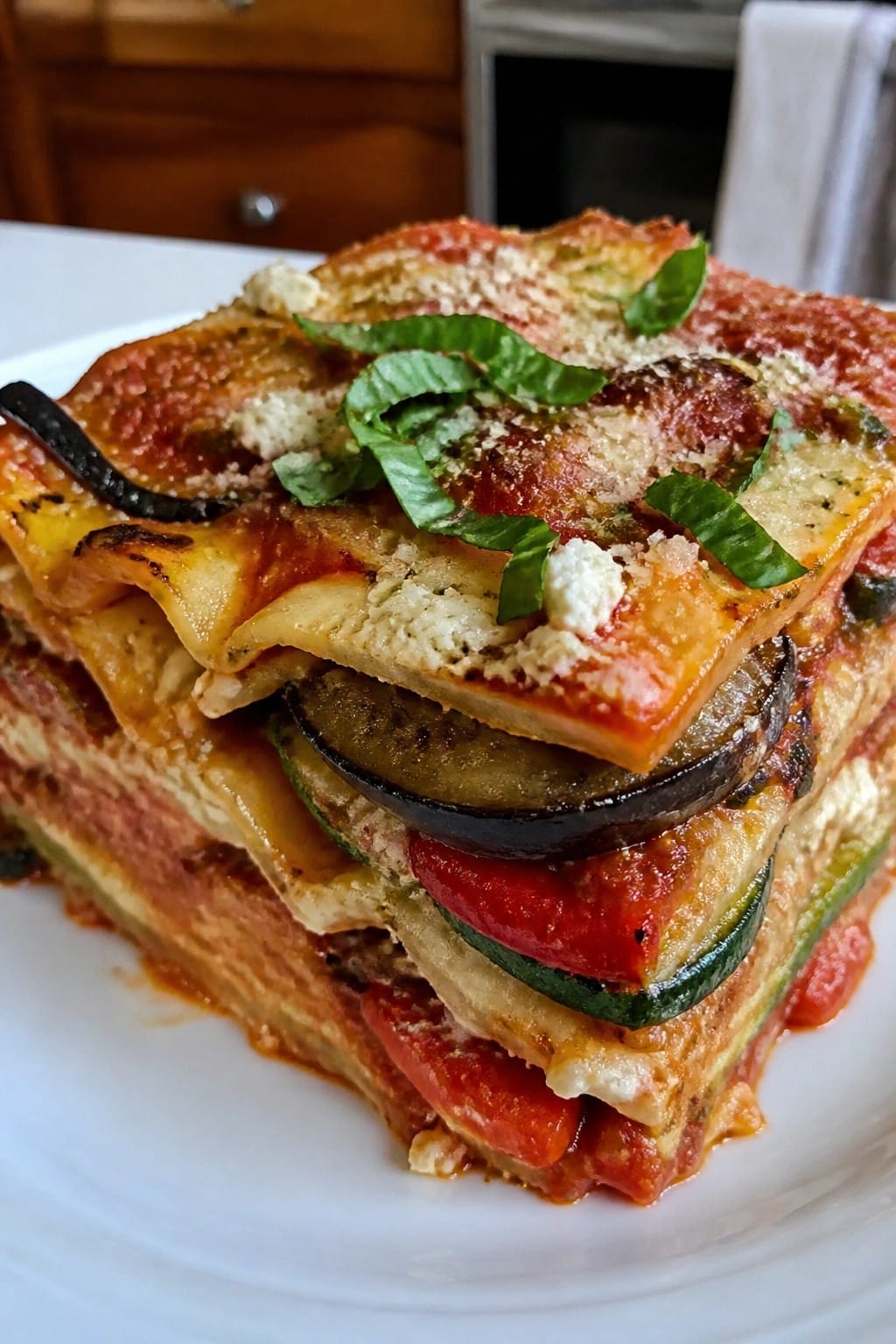 Mediterranean Grilled Vegetable Lasagna