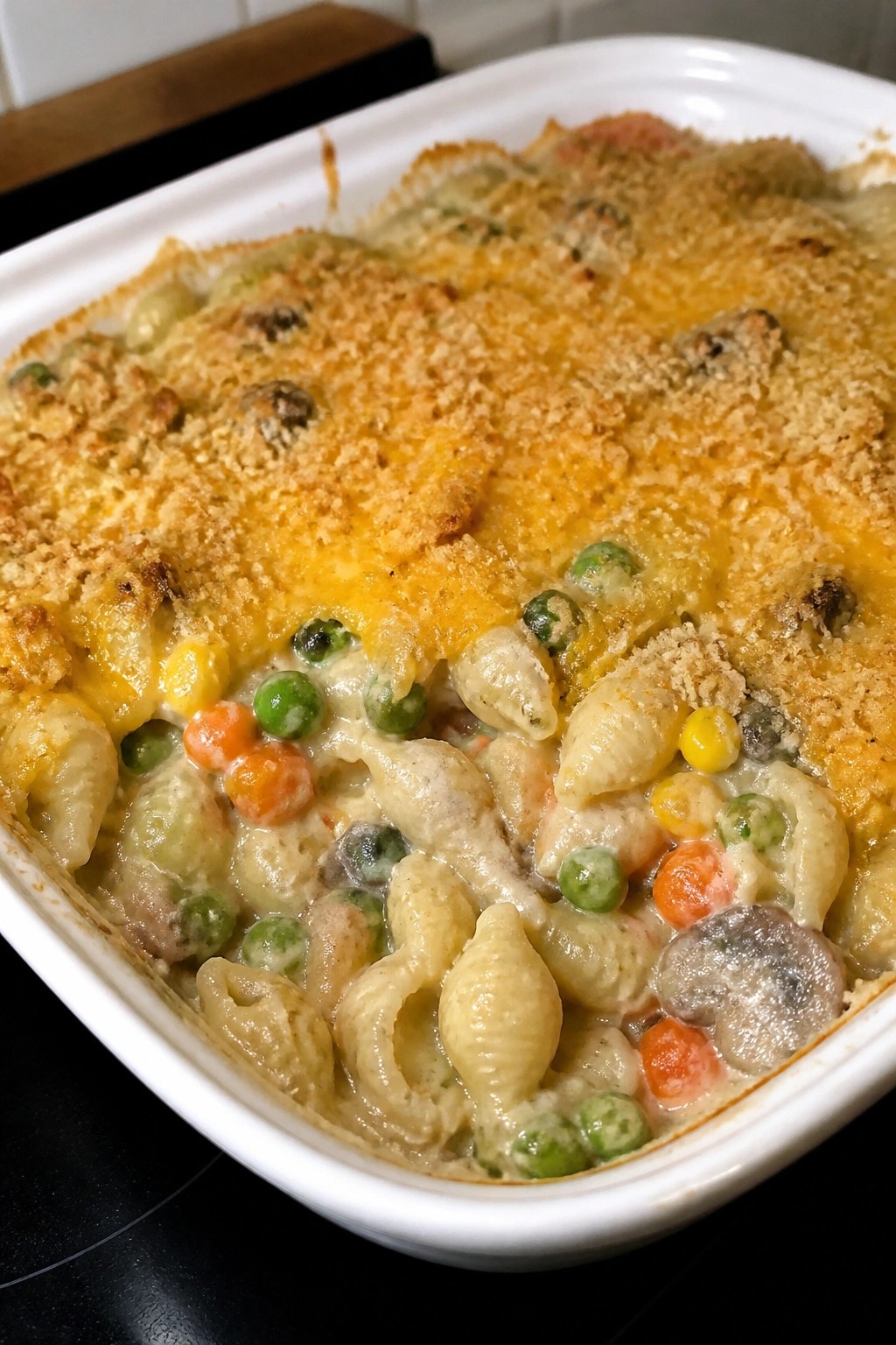 Creamy Vegetable and Pasta Casserole