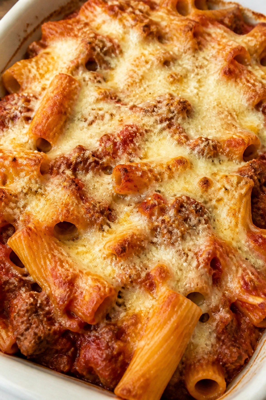 Italian Sausage Rigatoni Bake