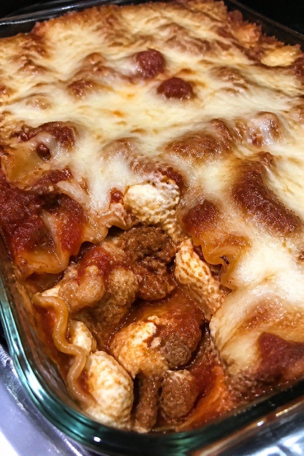 Italian Sausage-Style Beef Lasagna Casserole