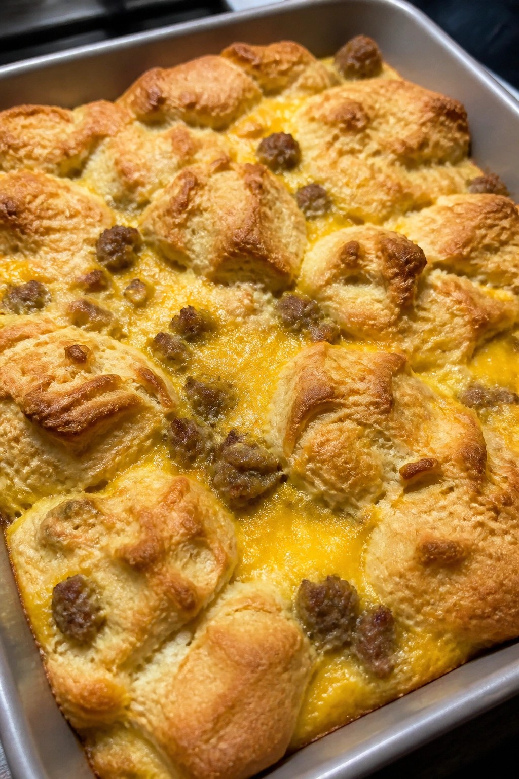 Sausage Biscuit Breakfast Casserole