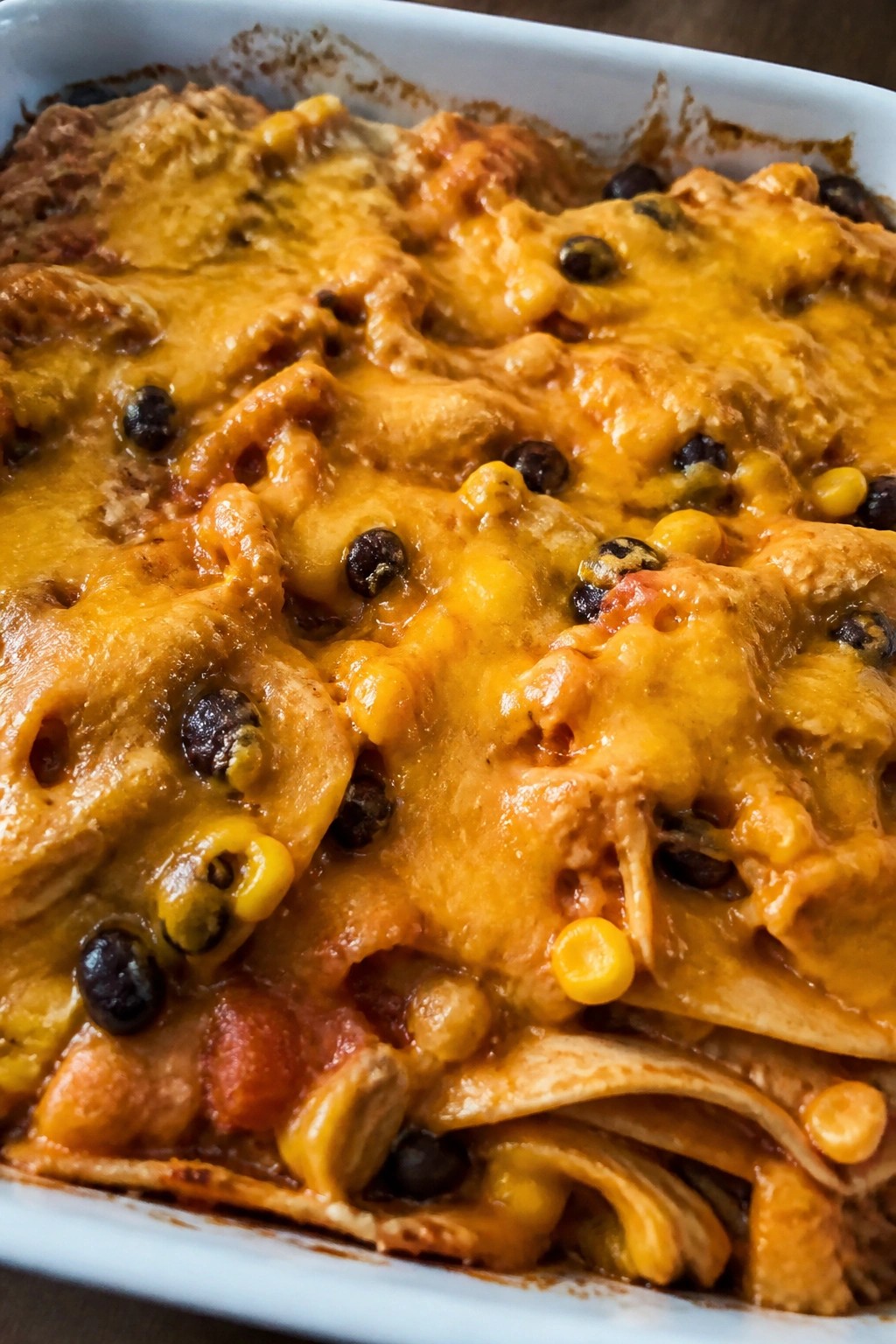 Mexican Chicken Tortilla Casserole