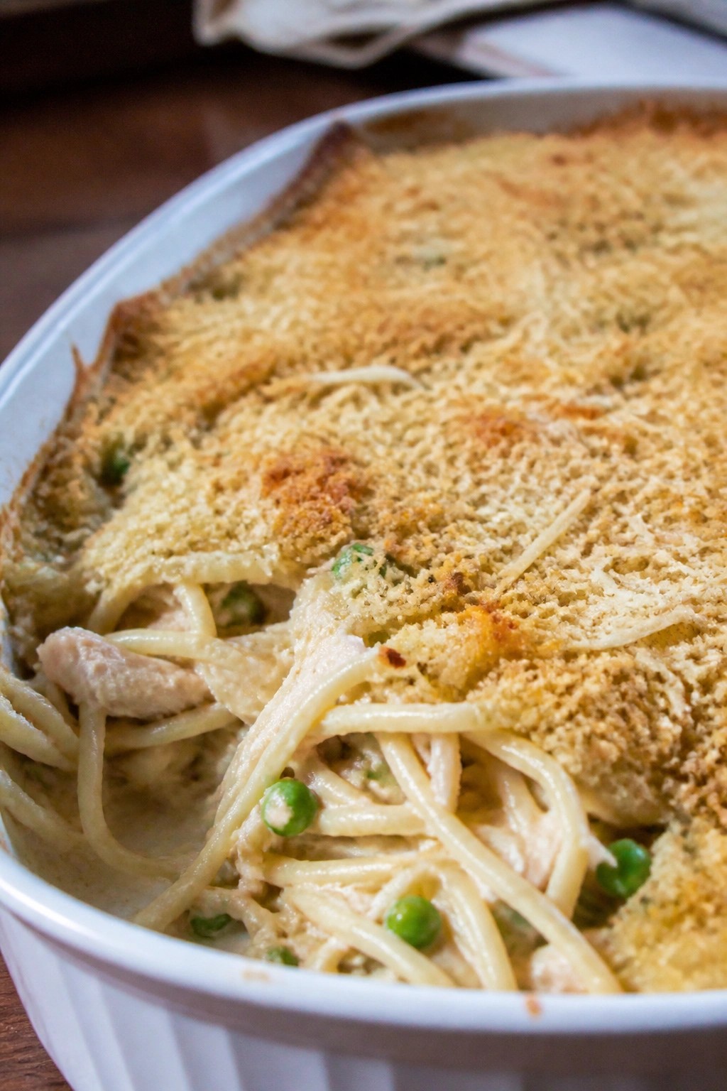 Turkey Tetrazzini Casserole