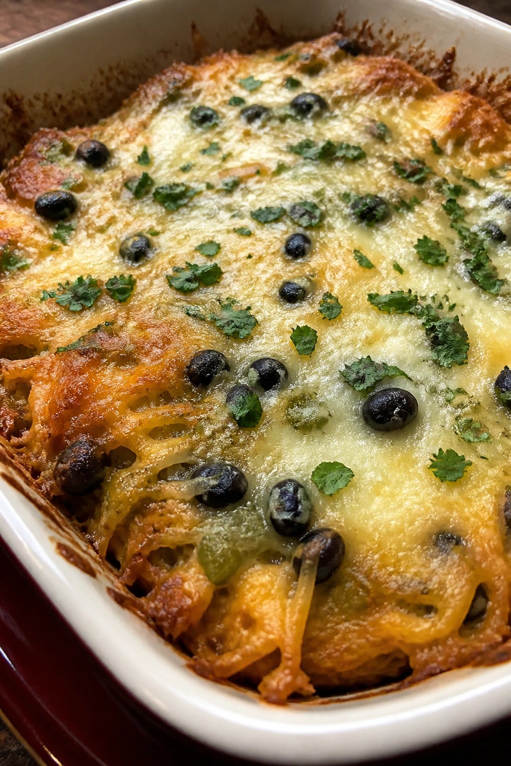 Black Bean, Jalapeño, and Monterey Jack Tex-Mex Hash Brown Casserole