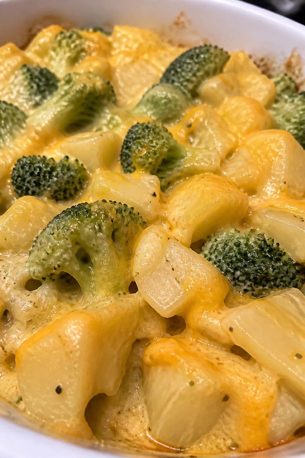 Broccoli Cheddar Ranch Potato Casserole