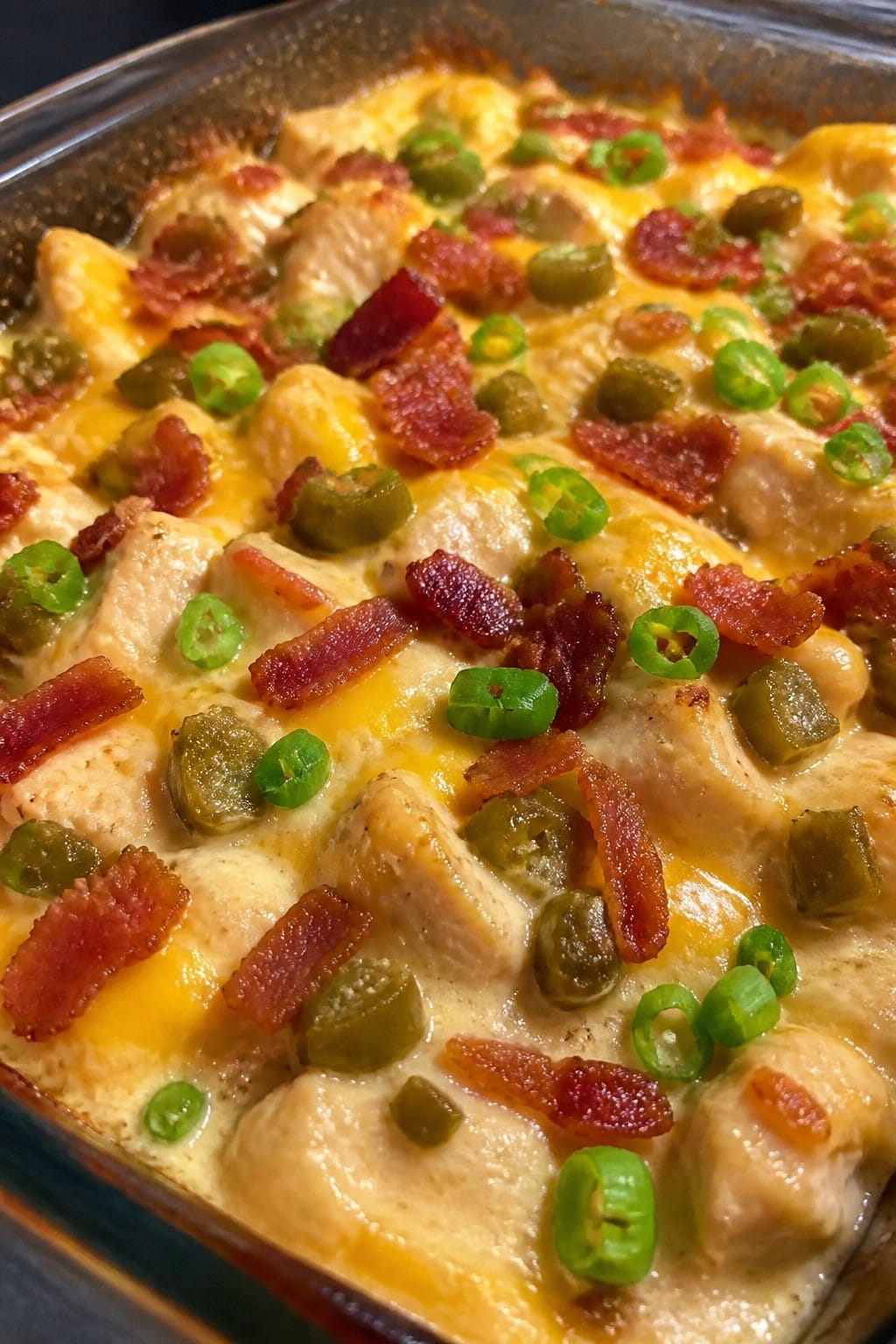 Jalapeño Popper Chicken Casserole