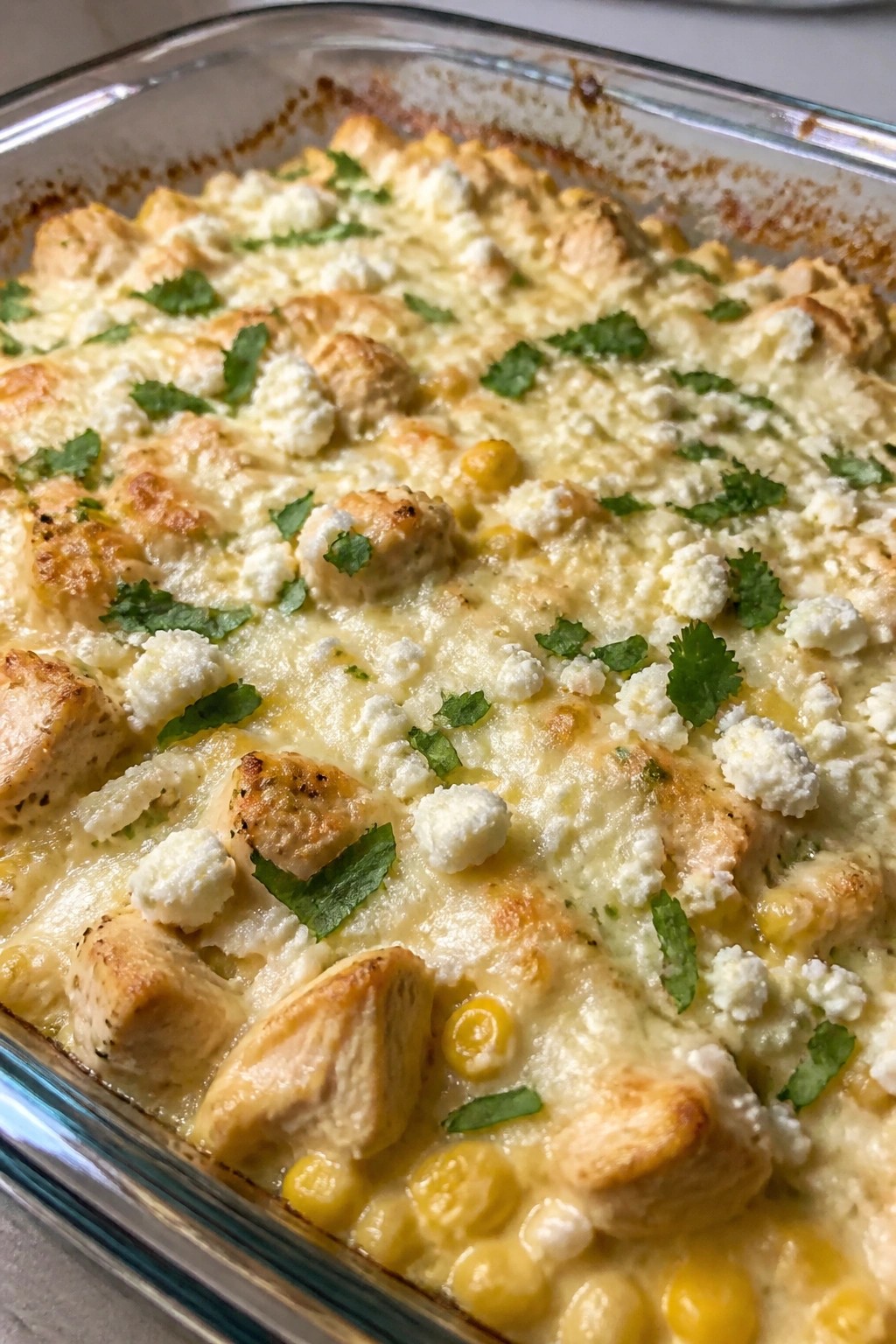 Mexican Street Corn Chicken Casserole