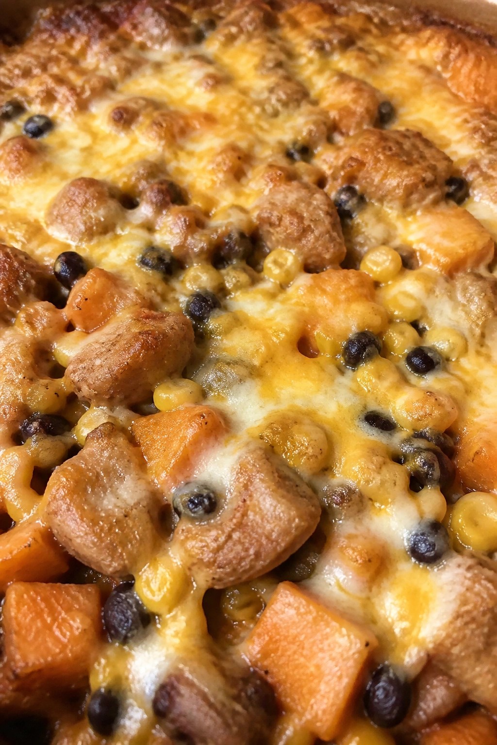 Smoky Adobo Chicken and Sweet Potato Casserole