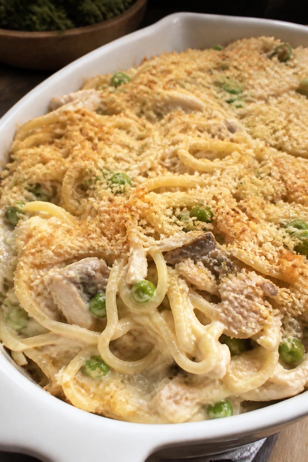 Turkey Tetrazzini Casserole