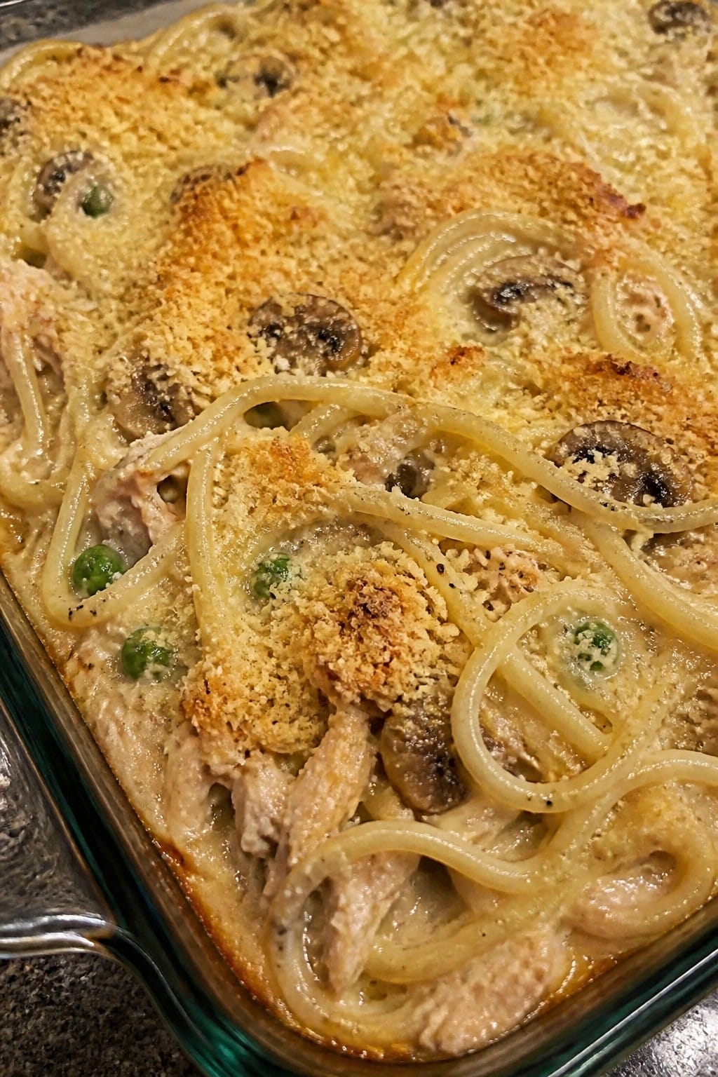 Grandma's Creamy Turkey Tetrazzini Casserole