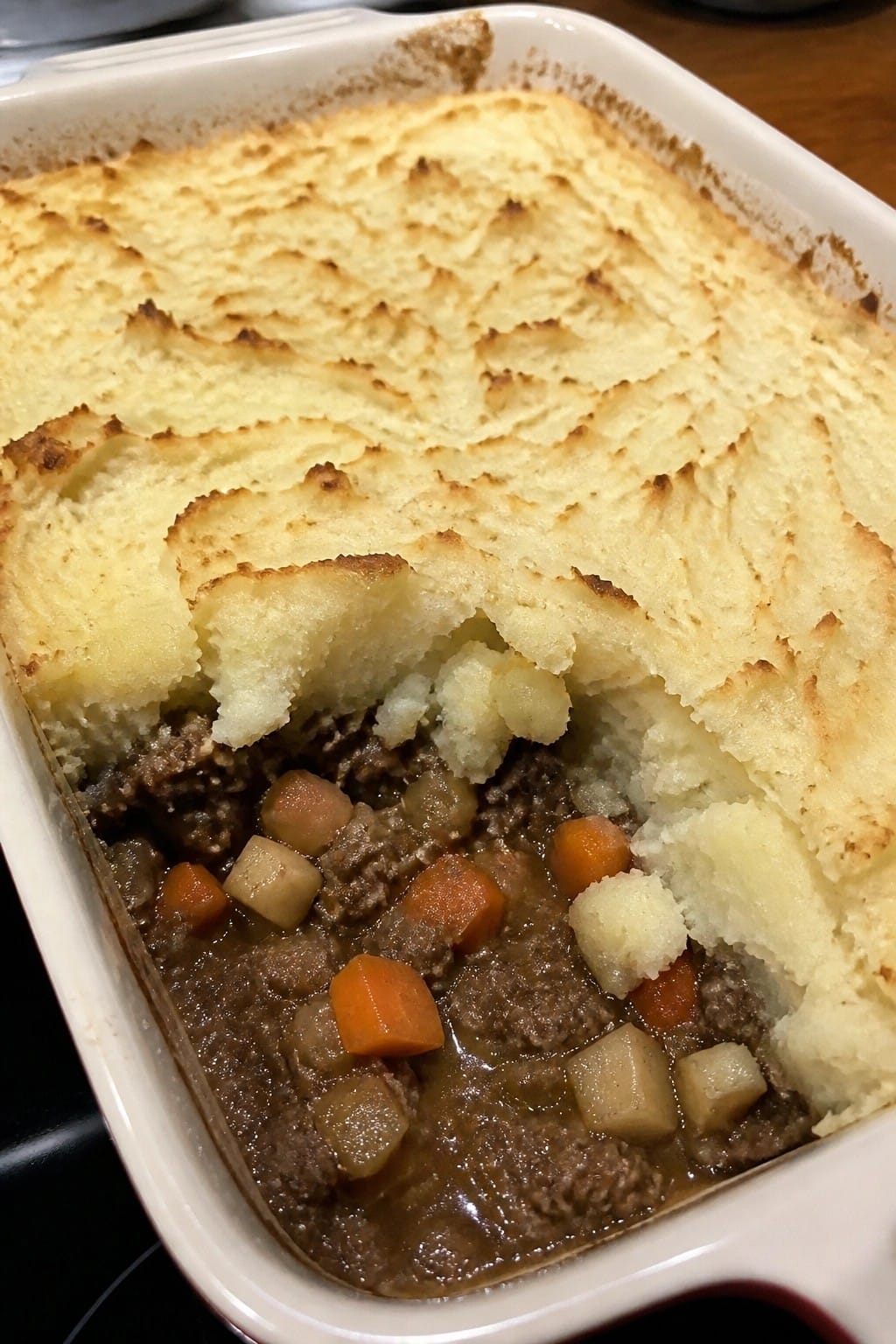 Hearty Beef and Root Vegetable Shepherd's Pie