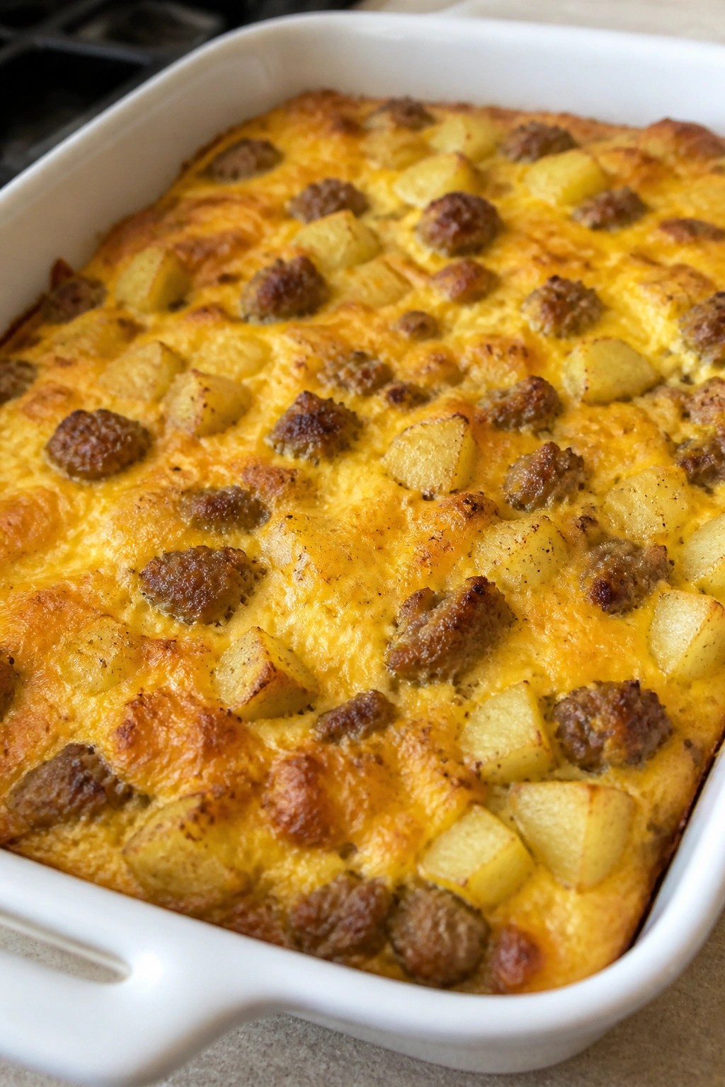 Sausage and Potato Breakfast Casserole
