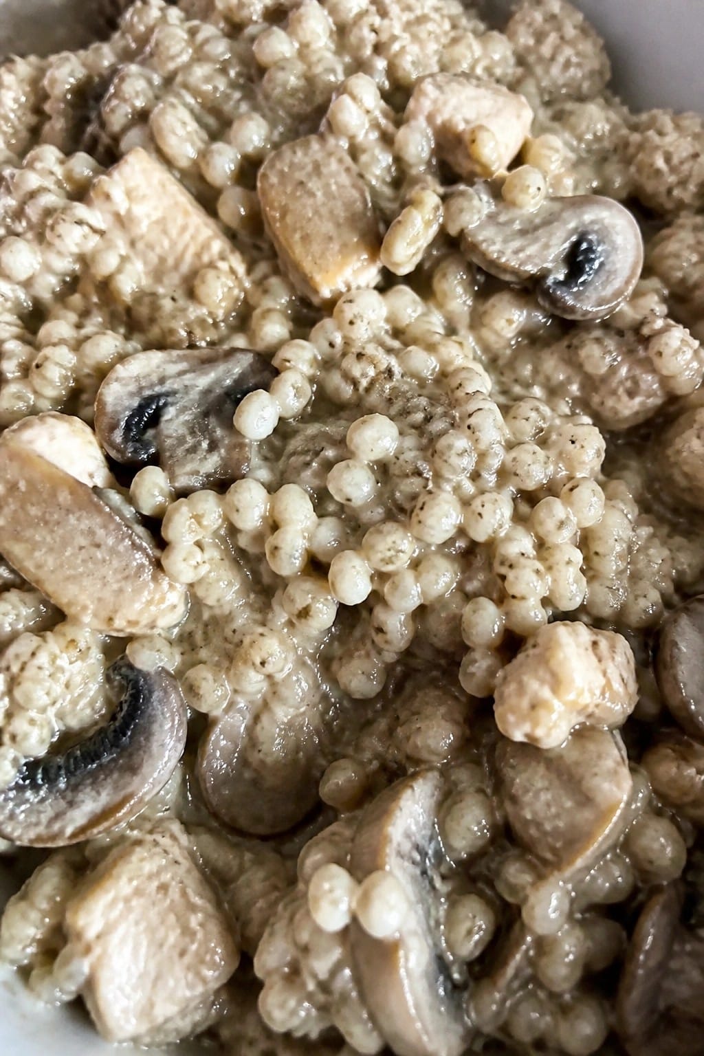 Creamy Chicken and Mushroom Barley Casserole