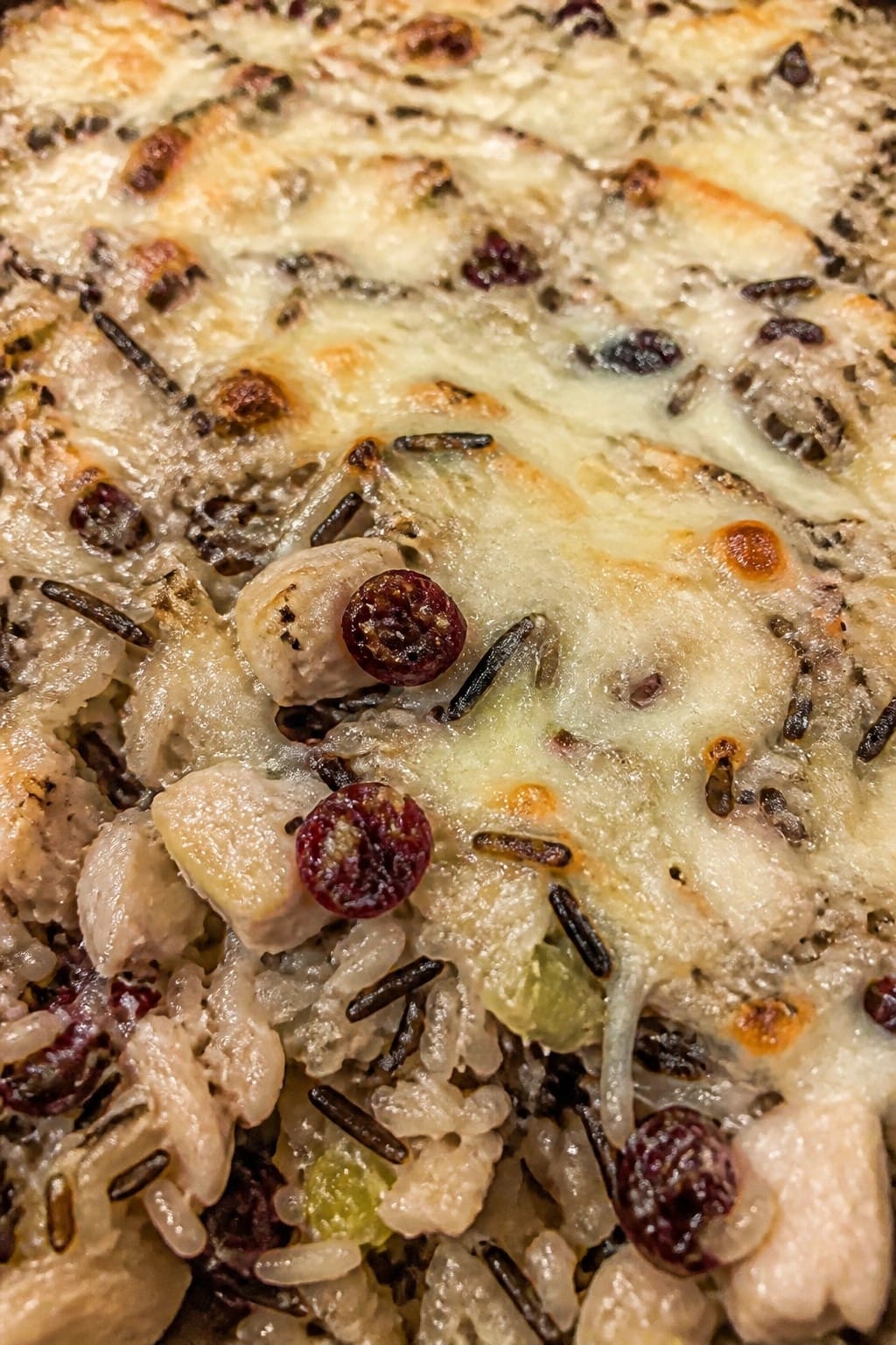 Turkey Cranberry Wild Rice Bake