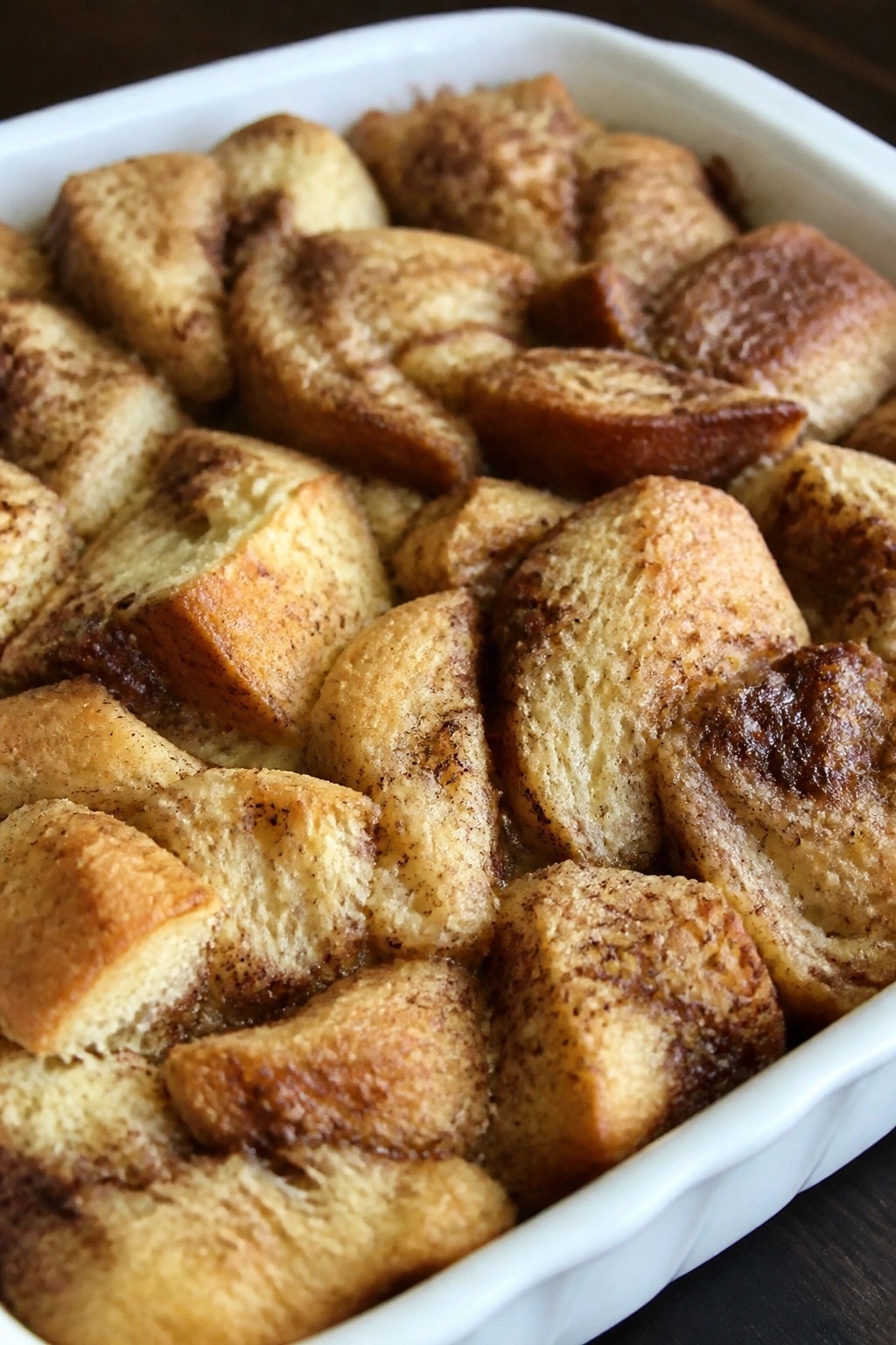 Cinnamon Roll French Toast Casserole
