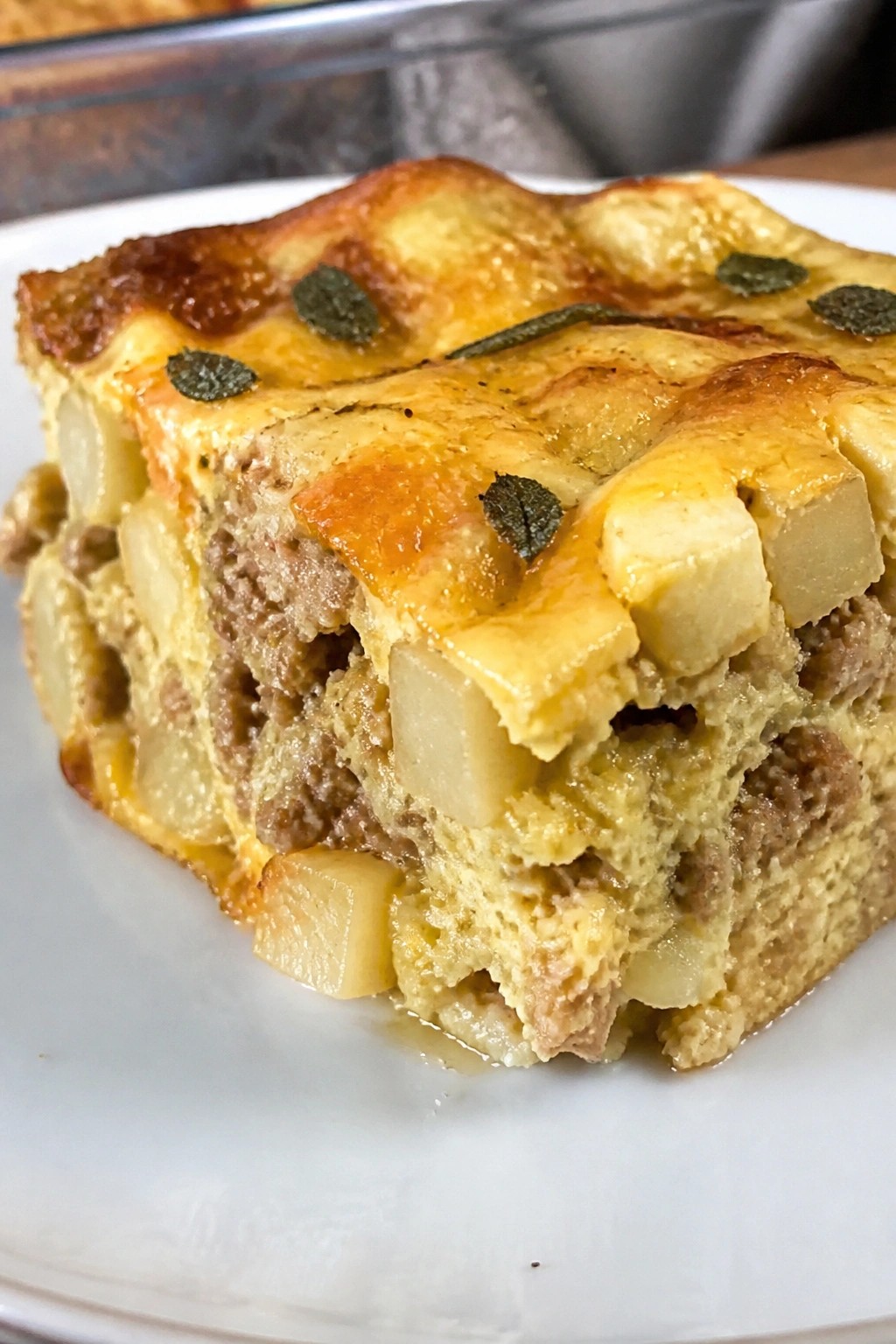 Turkey Apple Sage Breakfast Bake