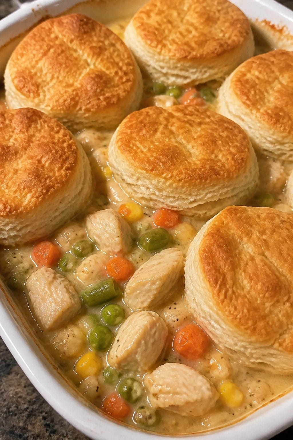 Chicken Pot Pie Casserole