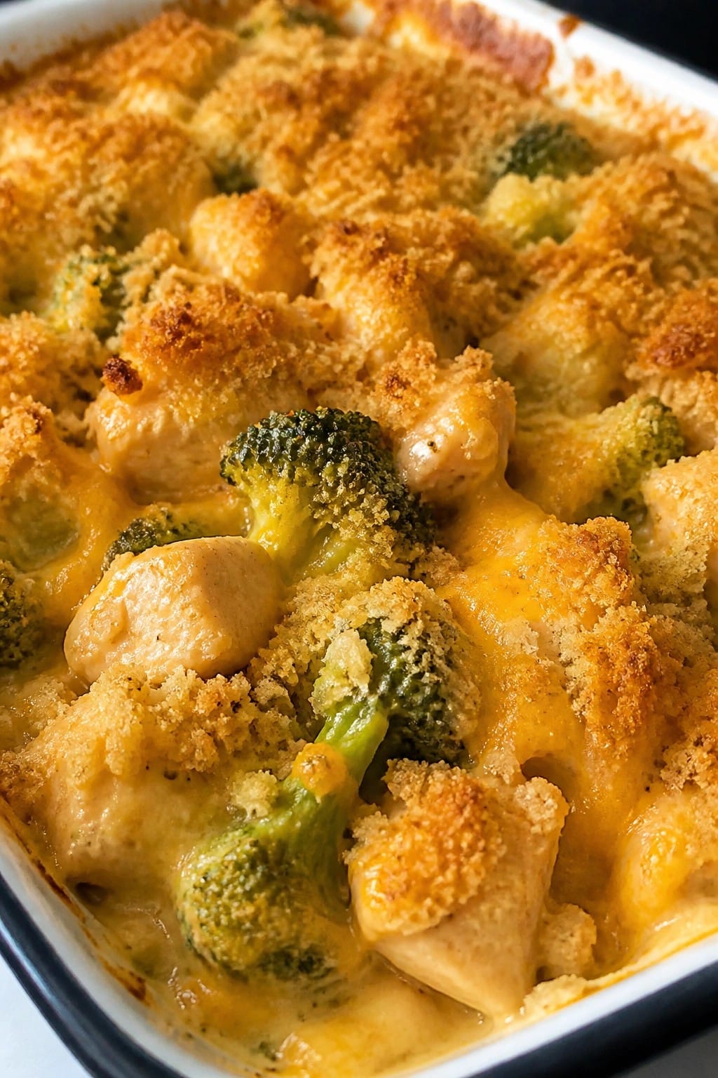 Cheesy Chicken Broccoli Bake