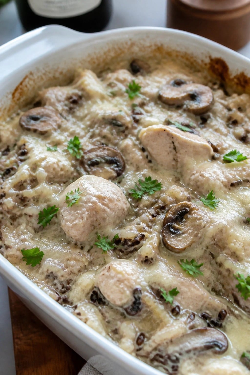 Creamy Chicken Wild Rice Casserole