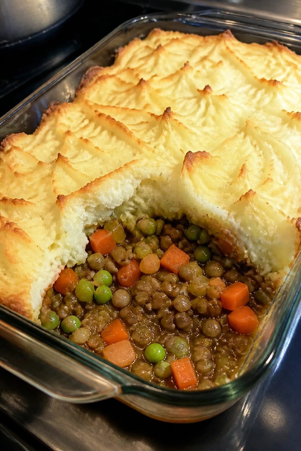 Hearty Lentil Vegetable Shepherd’s Pie