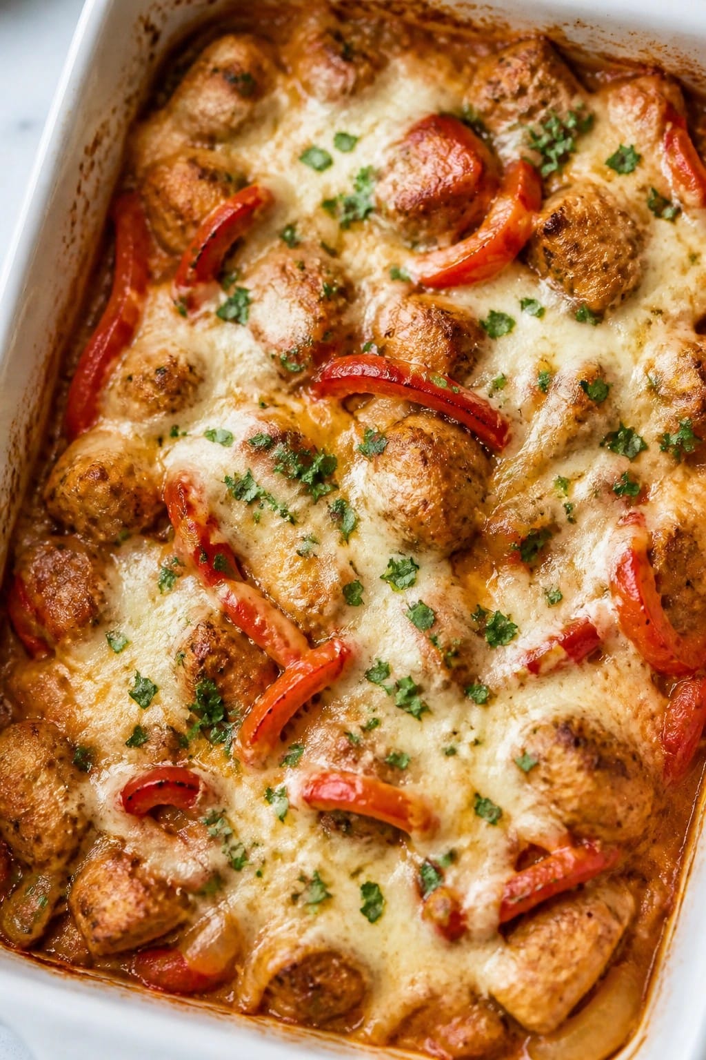 Smoky Paprika Chicken and Red Pepper Casserole