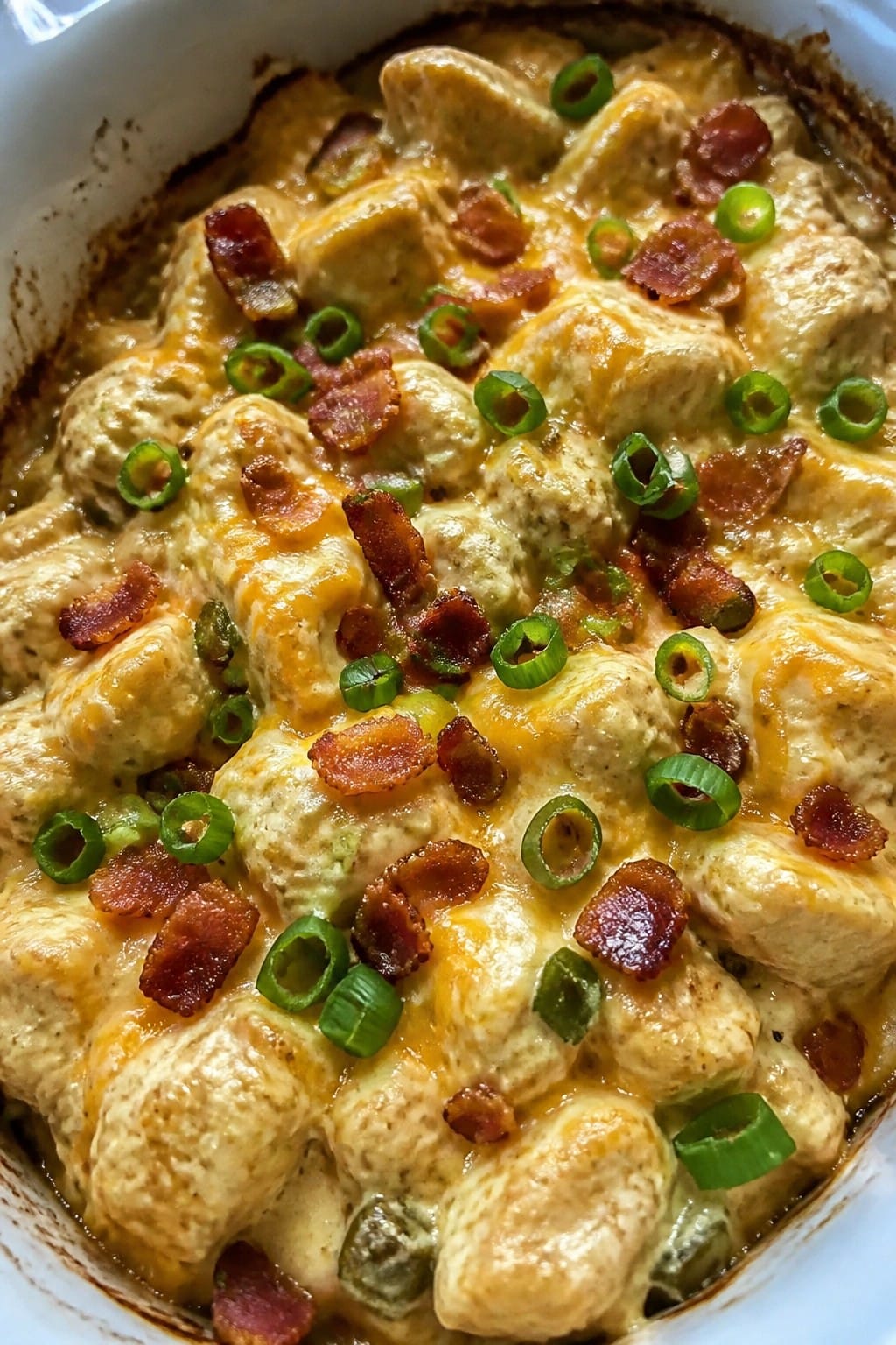 Spicy Jalapeño Popper Chicken Casserole