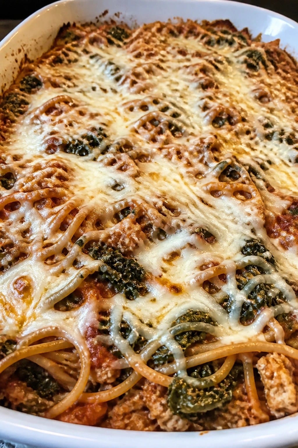 Italian Turkey Kale Whole Wheat Pasta Casserole