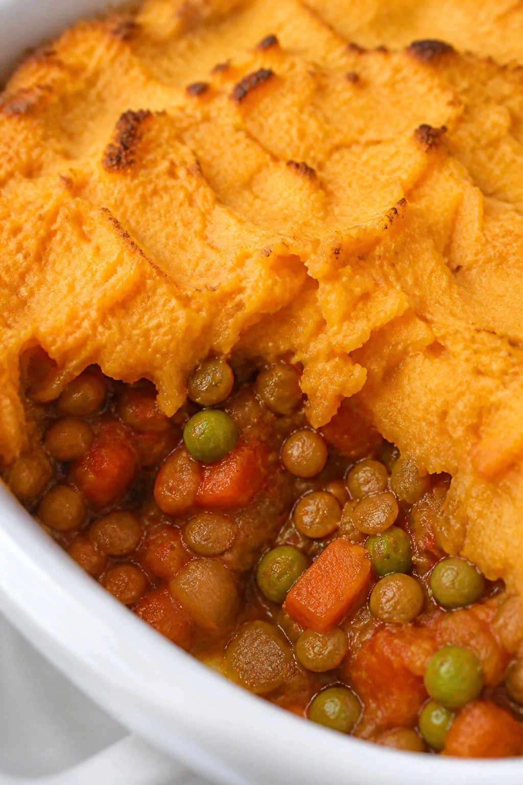 Lentil Sweet Potato Shepherd’s Pie