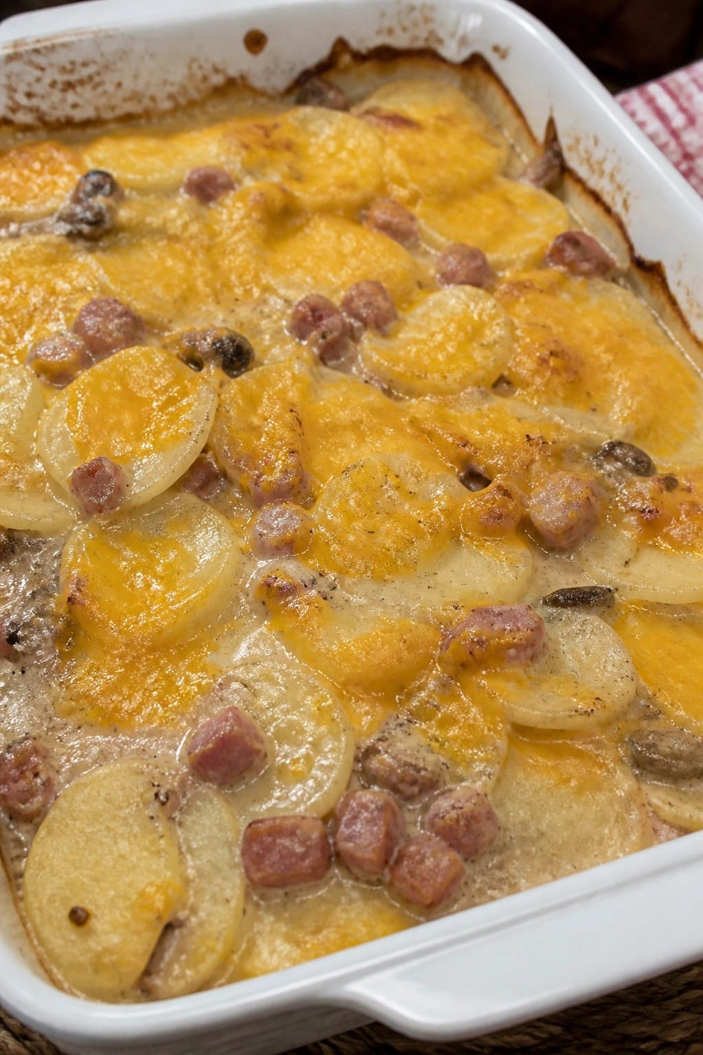 Ham and Scalloped Potato Casserole