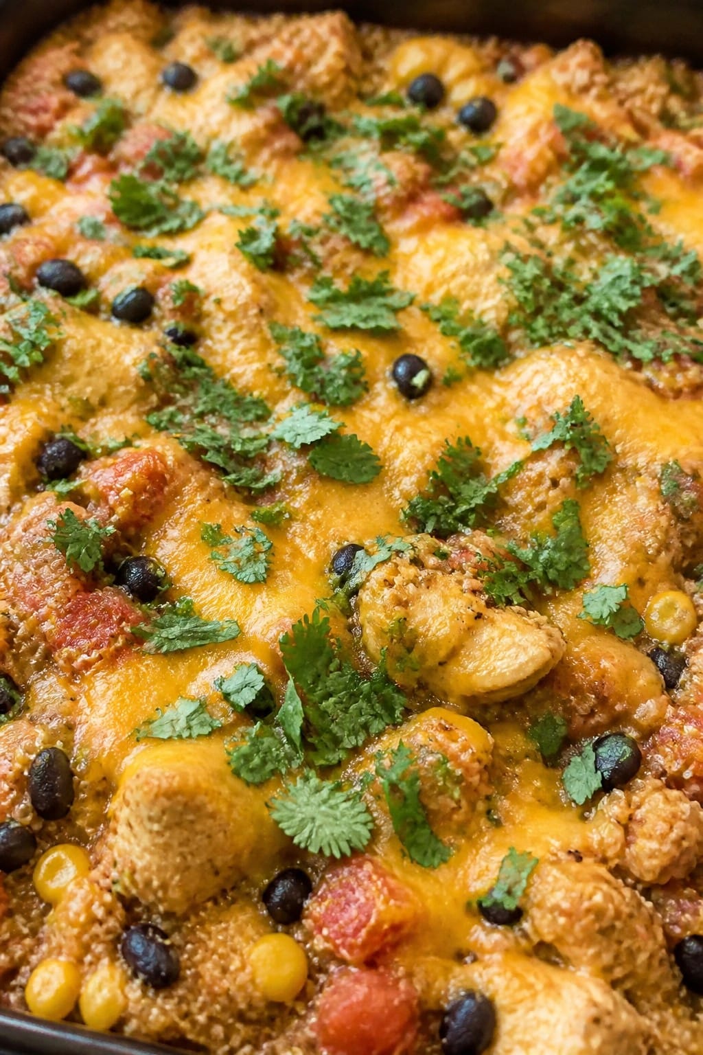 Southwest Chicken Quinoa Casserole