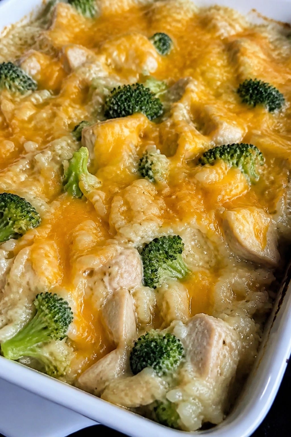 Creamy Chicken Broccoli Rice Casserole