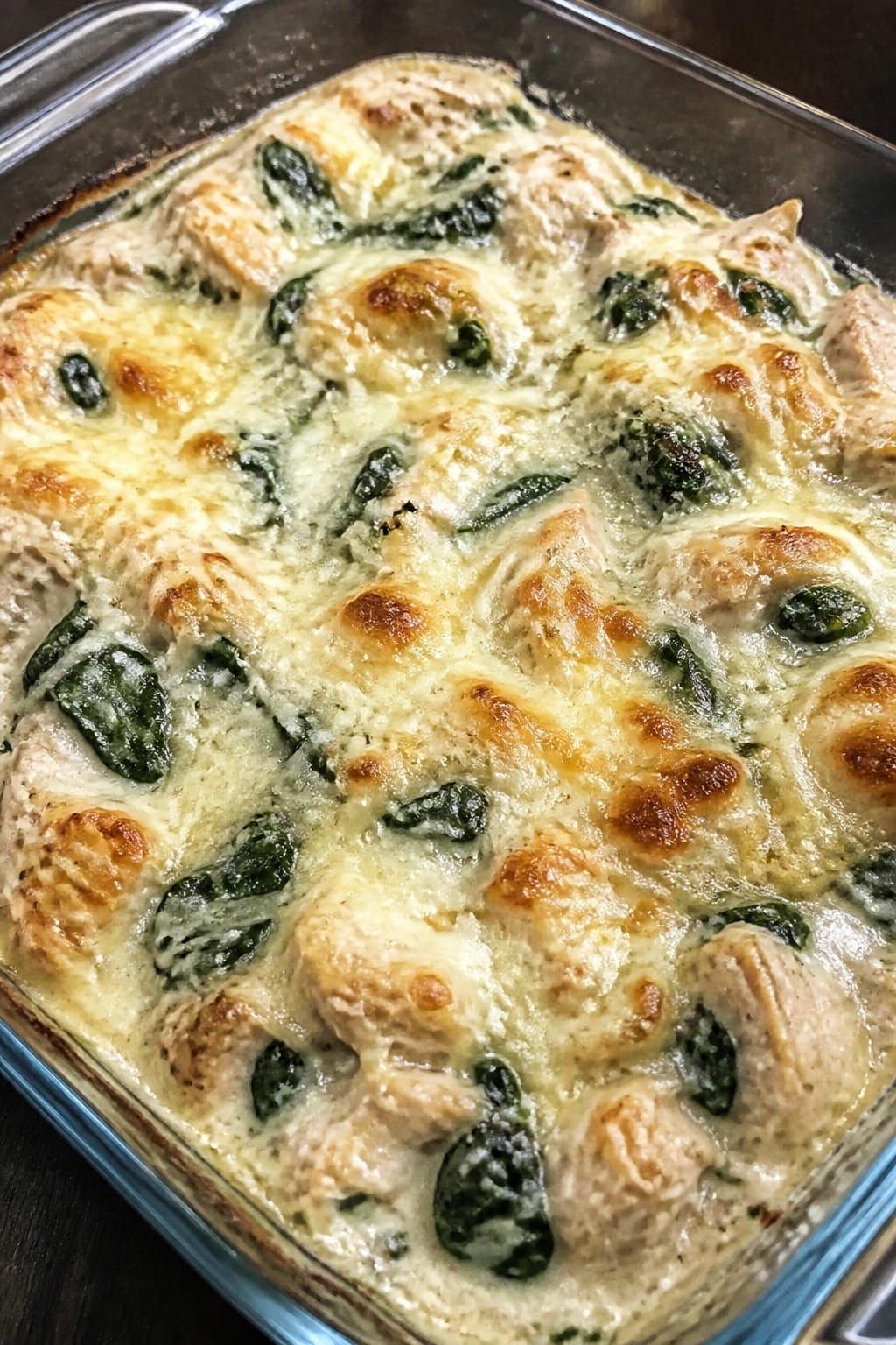 Creamy Chicken Florentine with Spinach