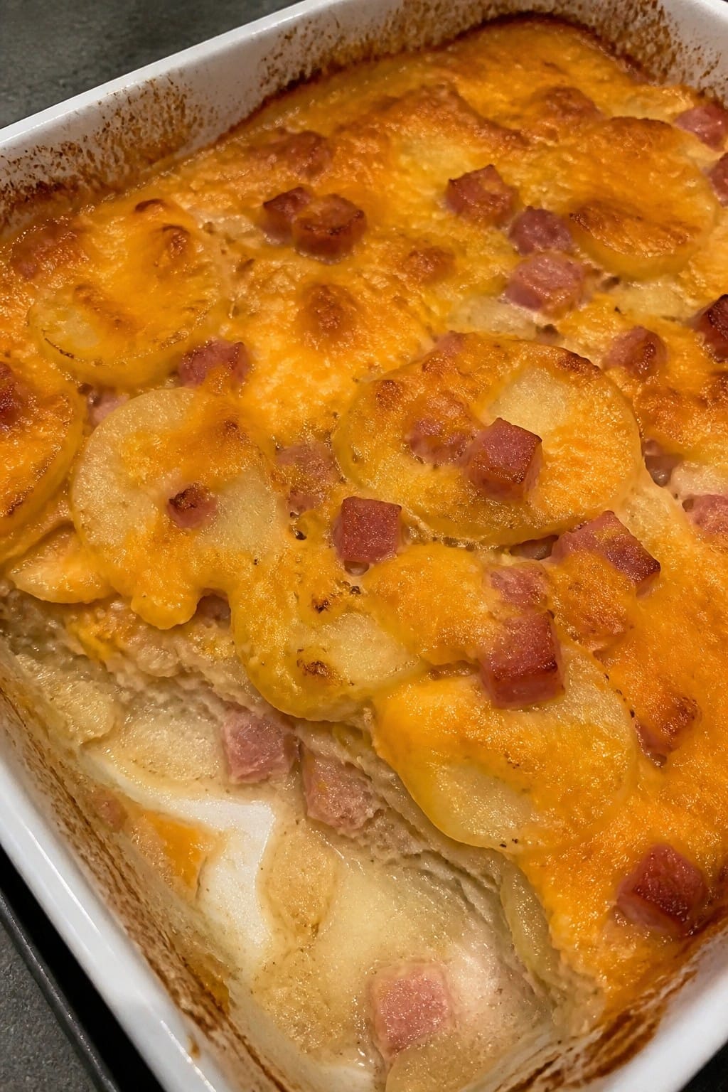 Ham and Scalloped Potato Casserole