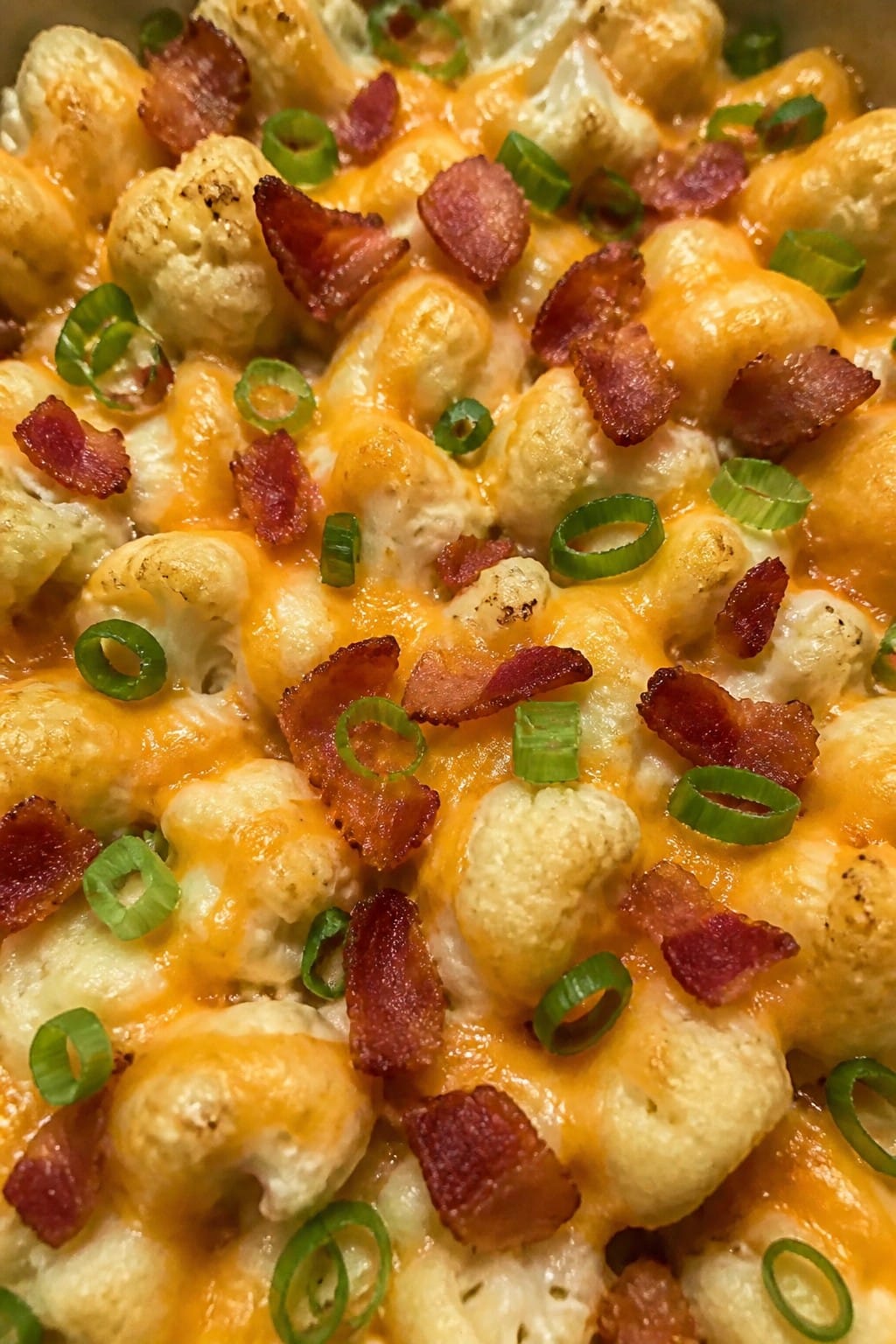 Loaded Cauliflower Bacon Casserole