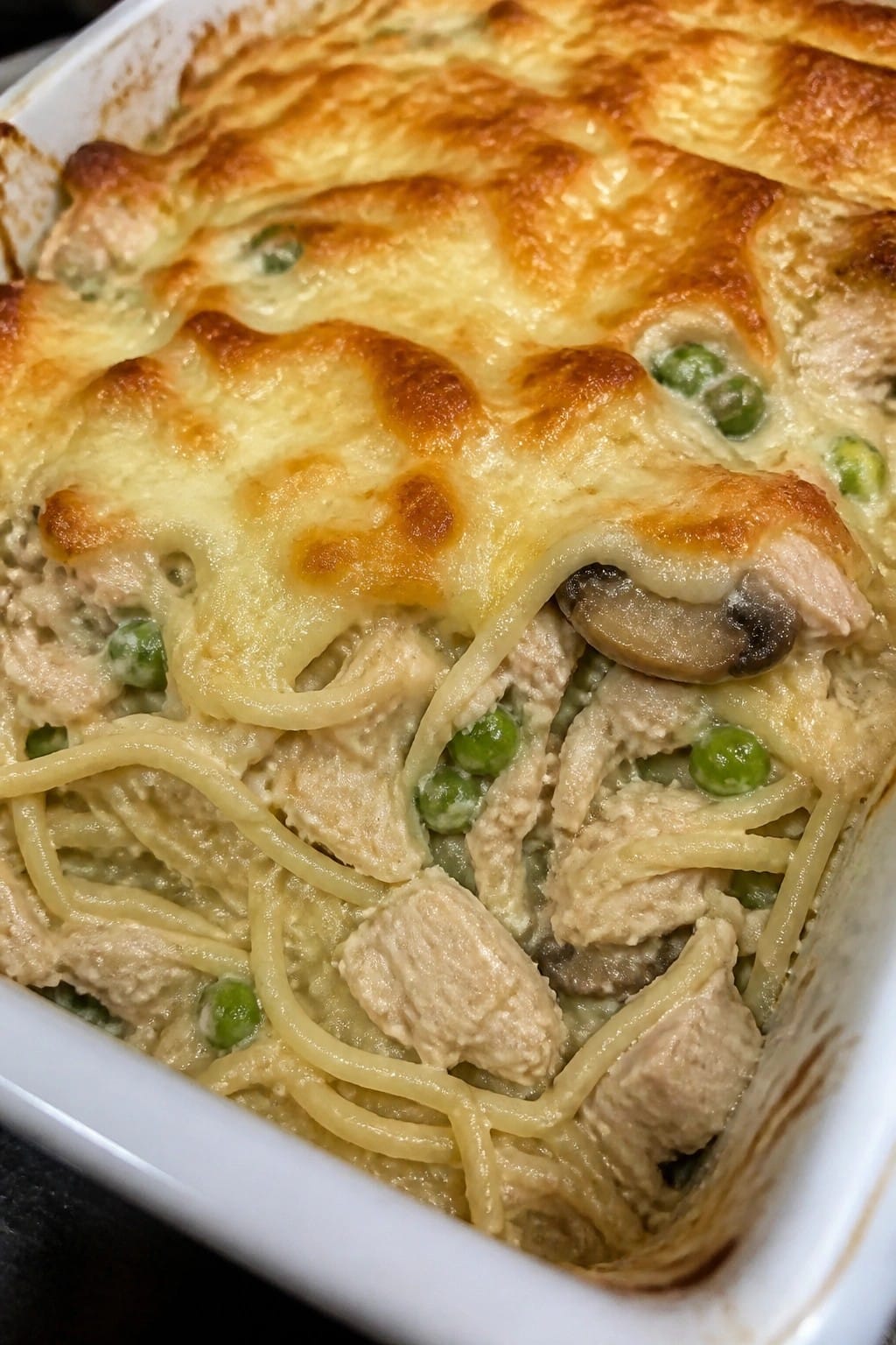 Turkey Tetrazzini Casserole