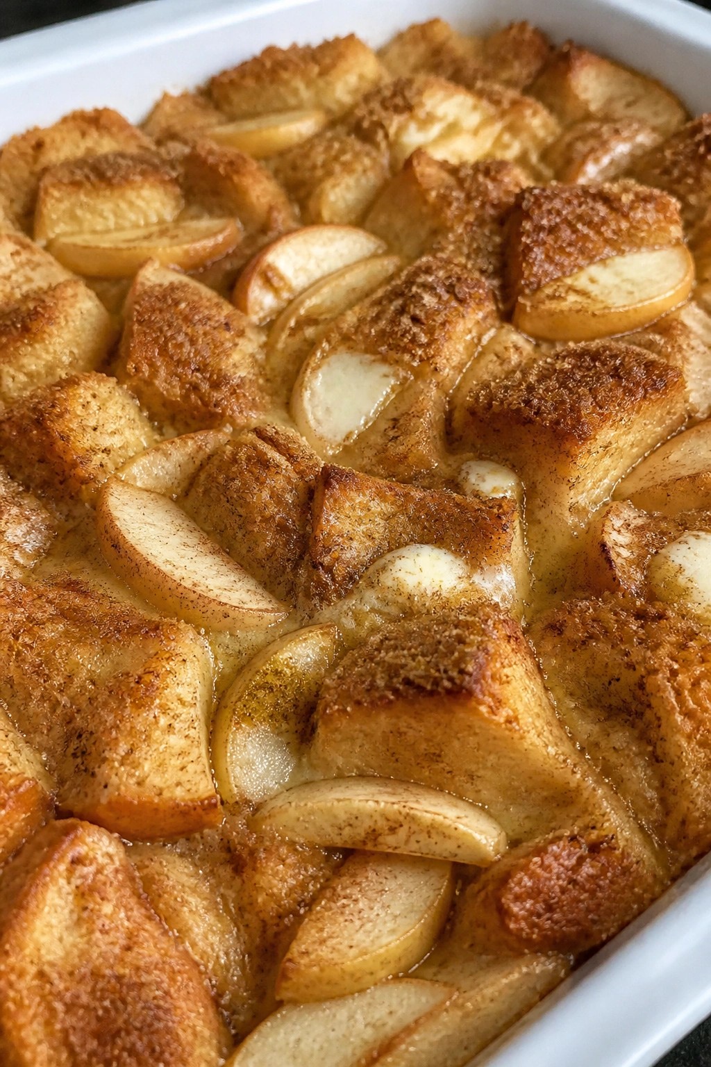 Cinnamon Apple French Toast Breakfast Casserole
